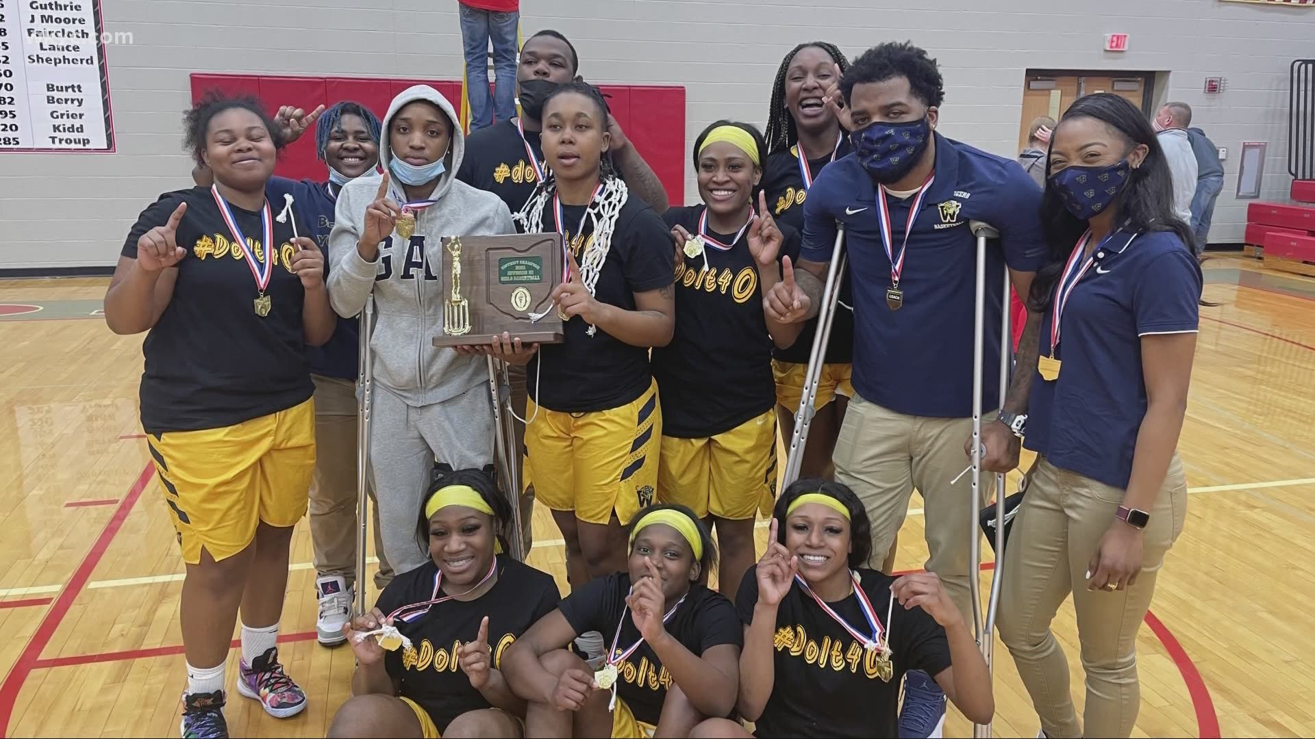Warrensville Heights' girls basketball team overcame a legacy of losing and the shooting of their head coach to put together a remarkable season.