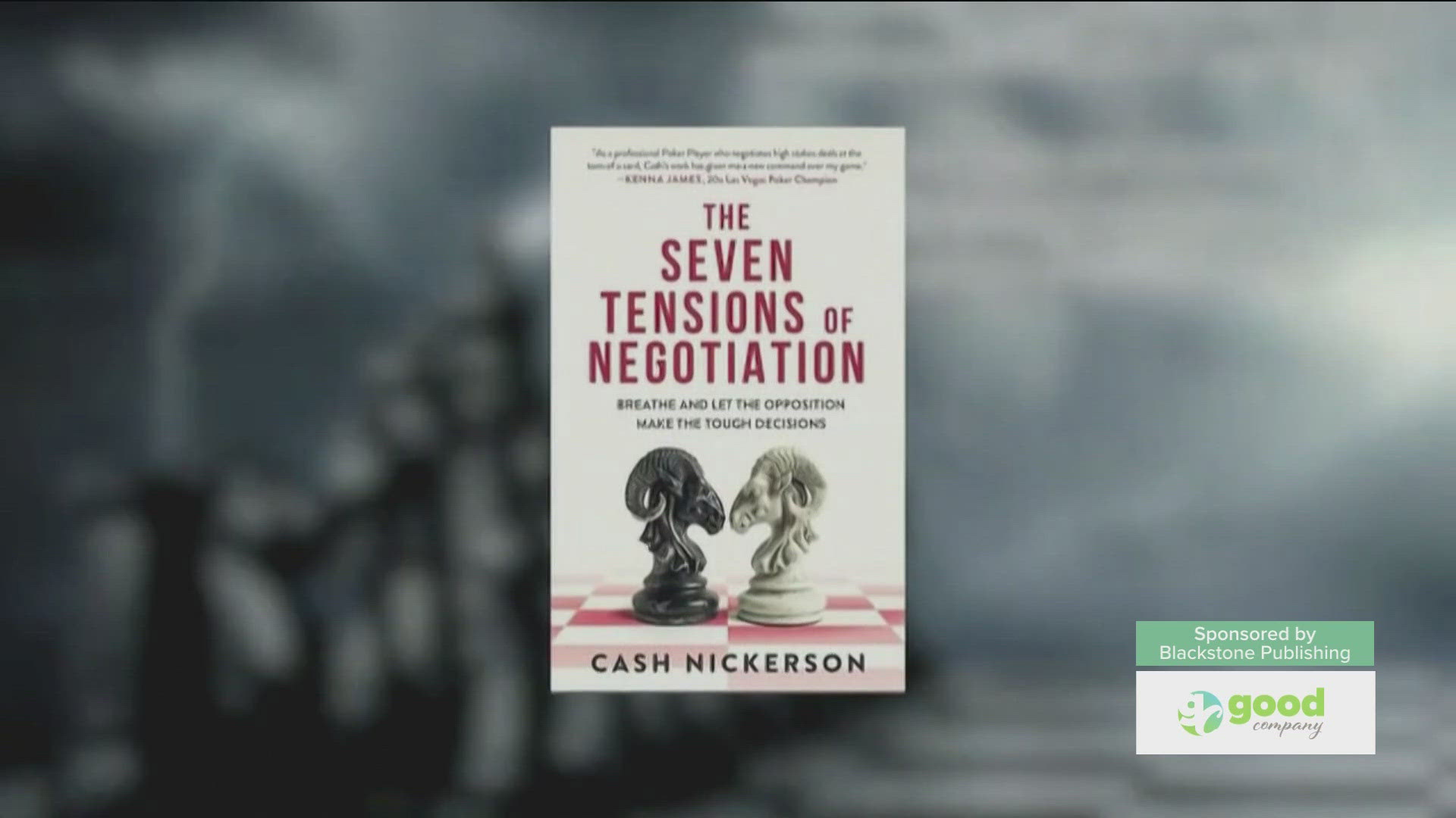 Katherine talk with Cash Nickerson about how you can become a better negotiator. Sponsored by: Blackstone Publishing