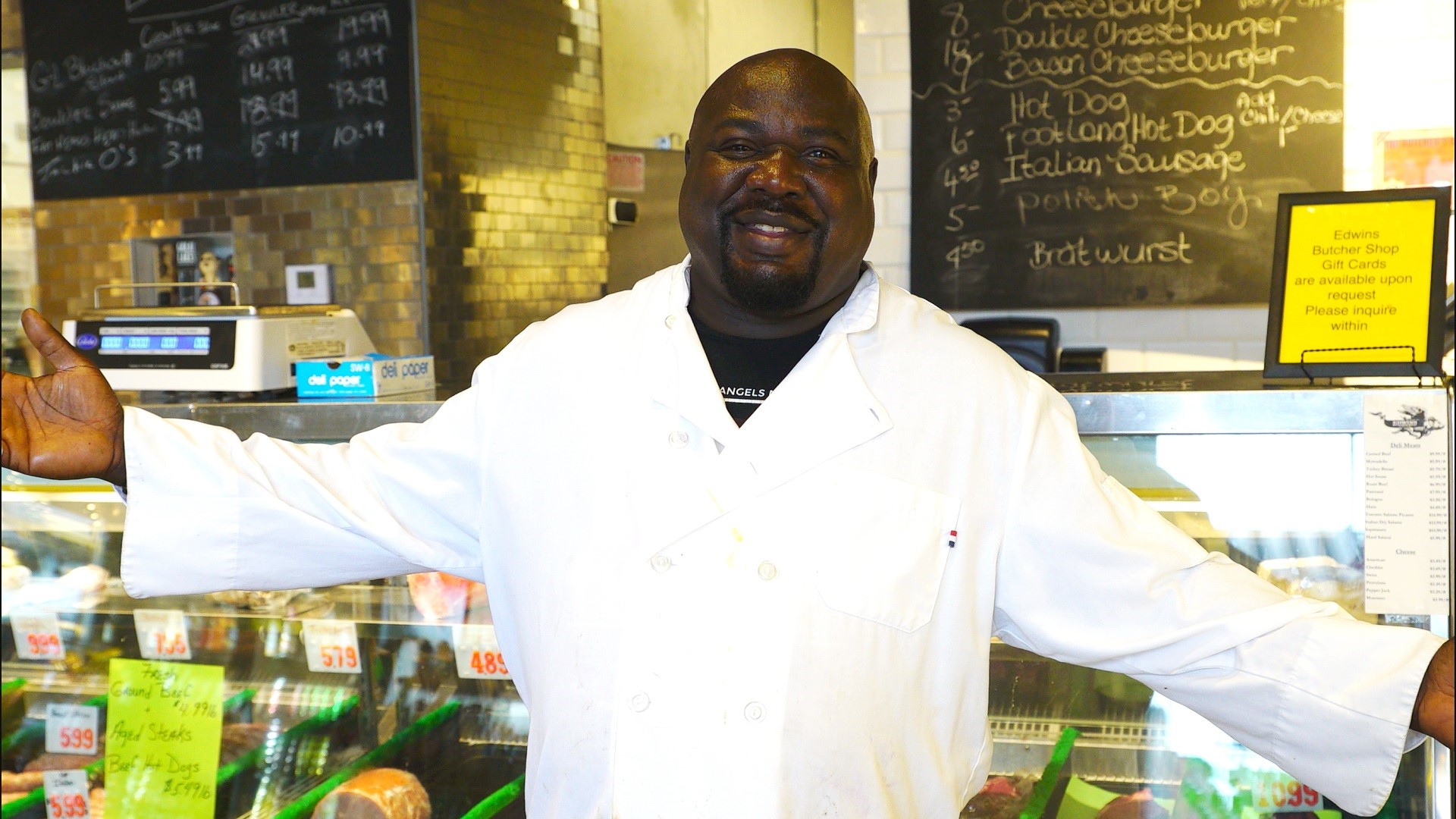Hardworking Cleveland is a WKYC digital web-series about Clevelanders hard at work. This story is with Gregory Bush, a inmate for 11 years, he got a second chance to hard work as a Chef at Edwins Butcher Shop.
