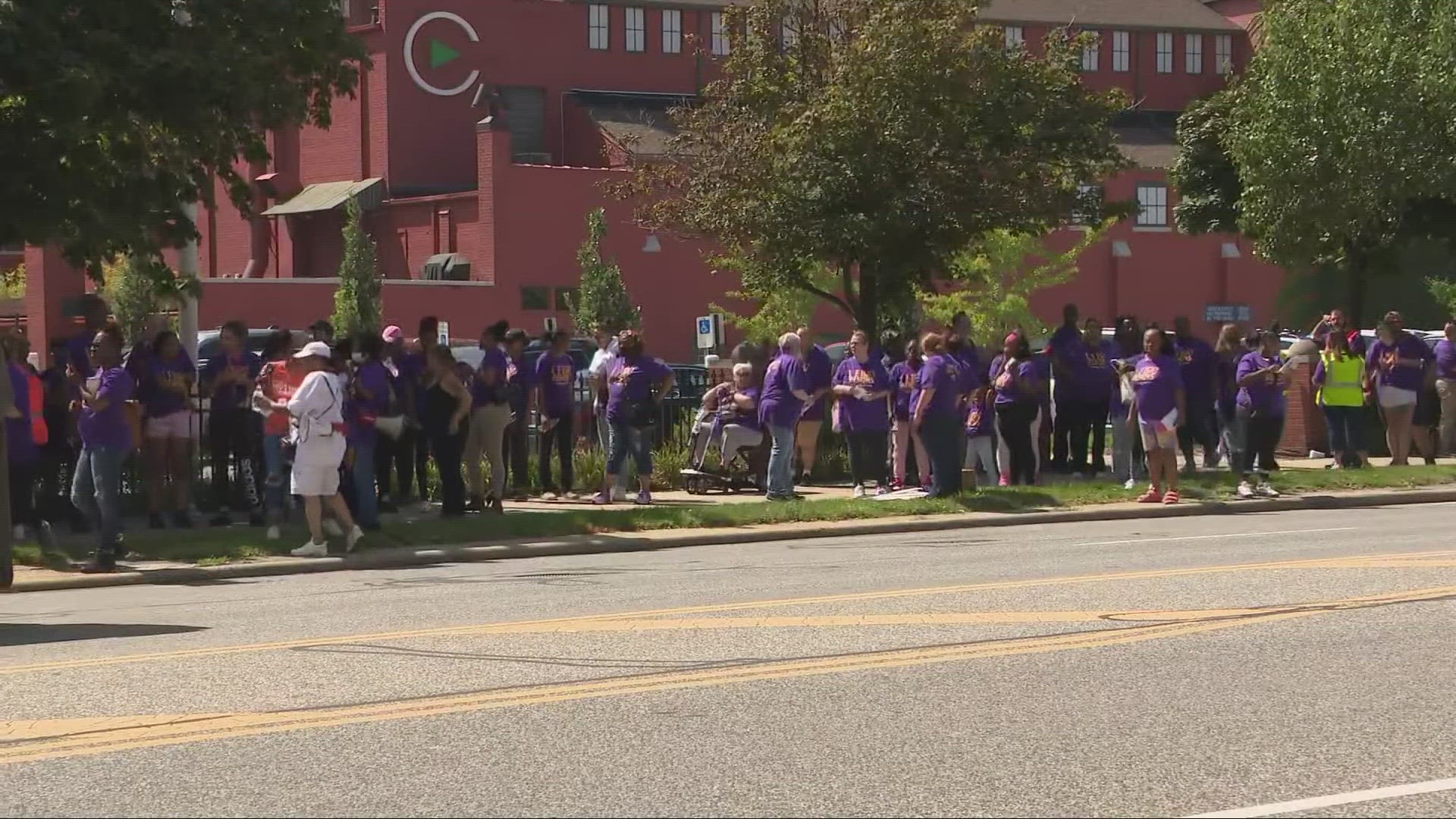 'This is a hospital system that claims to be the best hospital around, yet they treat people like garbage," SEIU 1199's director said of Cleveland Clinic.