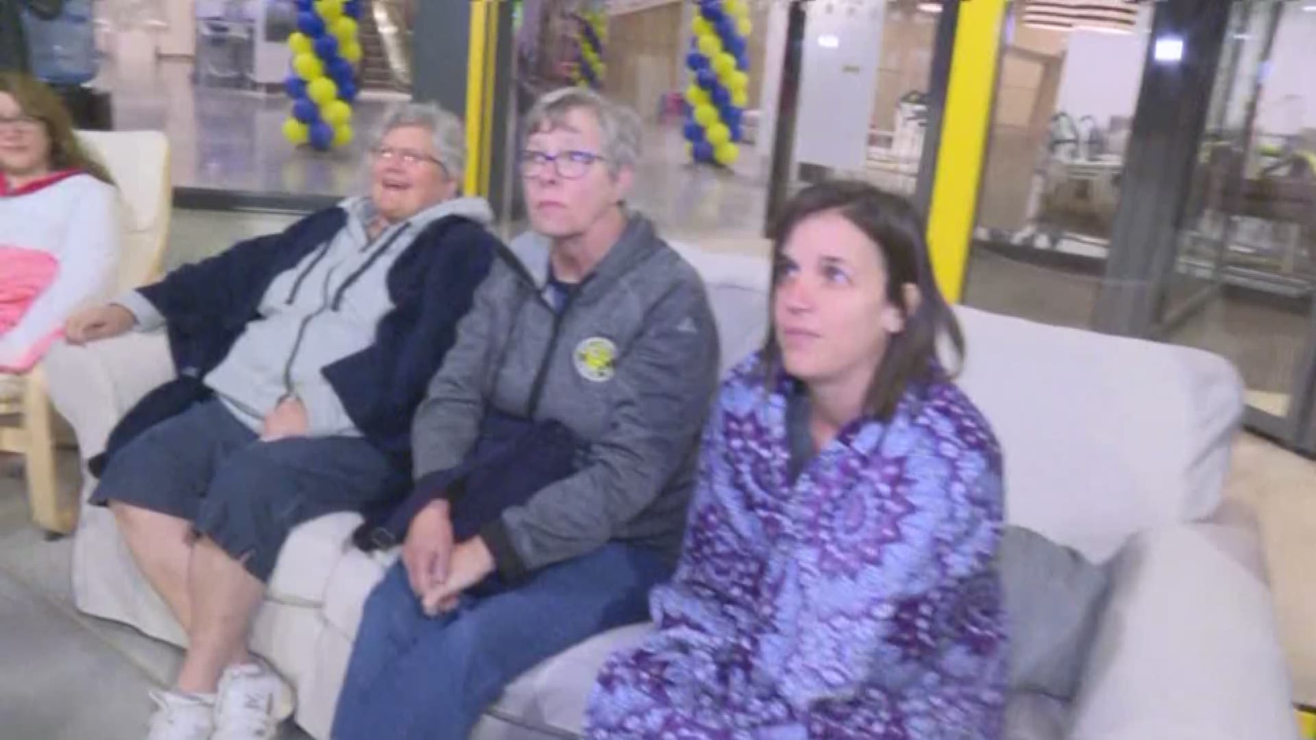 June 7, 2017: More than 140 people have camped out waiting for the new IKEA store to open in Columbus.