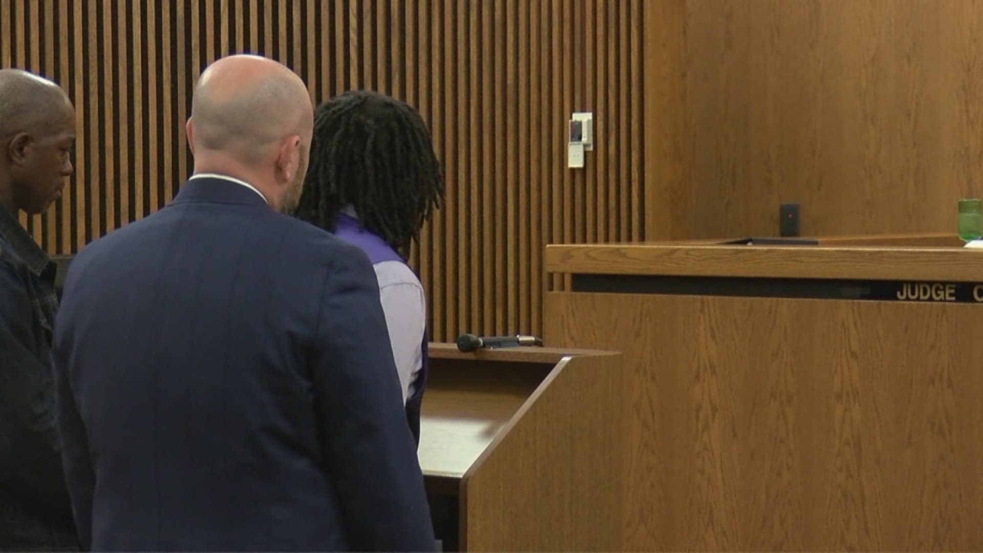 The father to 14-year-old Alianna DeFreeze, who was tortured and killed by Christopher Whitaker, gave an emotional statement before Whitaker was sentenced to death.