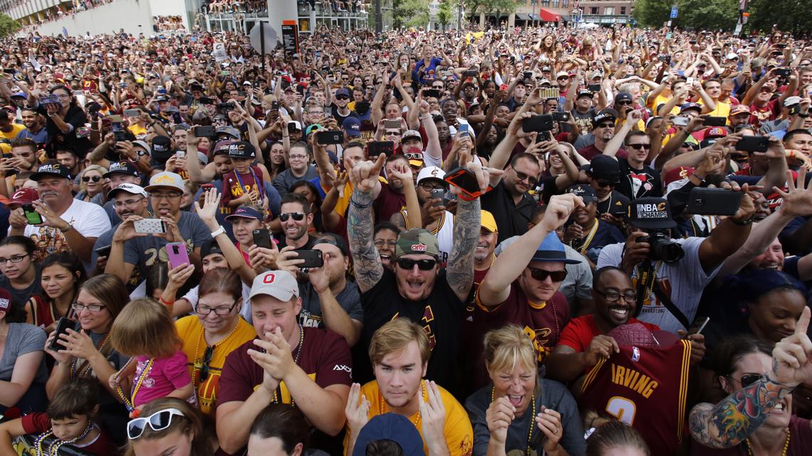 Cleveland Cavaliers on X: Cleveland is the city. 🎉 #CavsParade