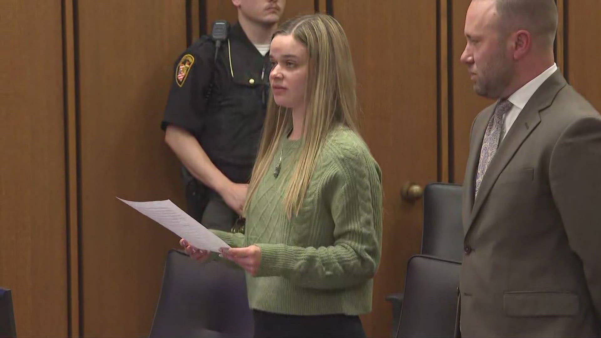 Ashlyn Rogers, 23, pleaded guilty to aggravated riot and disrupting public service after helping orchestrate the Sept. 28-29, 2024 takeover throughout Cleveland.