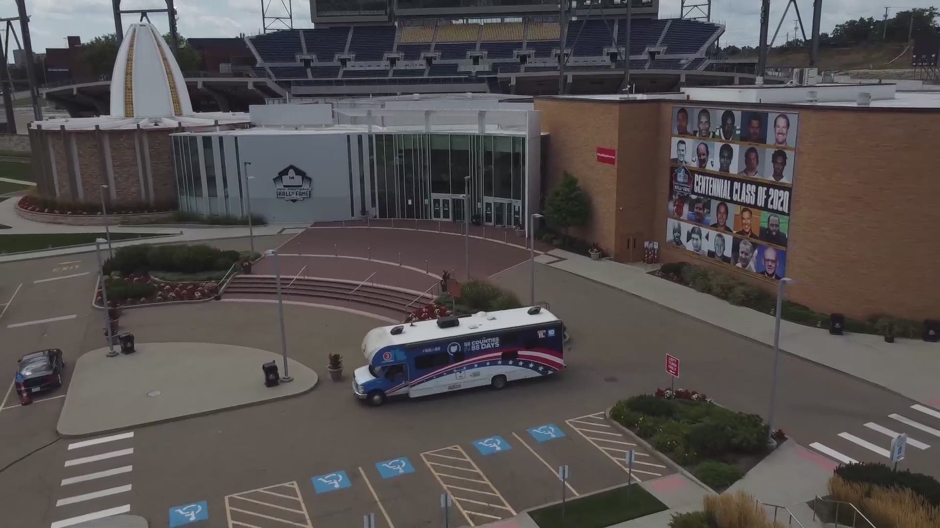 Pro Football Hall of Fame parking limited during Enshrinement Week