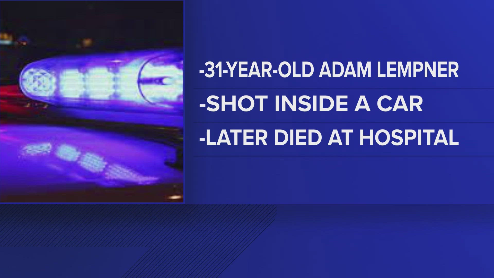 The Summit County Medical Examiner’s Office says it was around 5:30 p.m. when police and EMS responded to the scene and found the man with multiple gunshot wounds.
