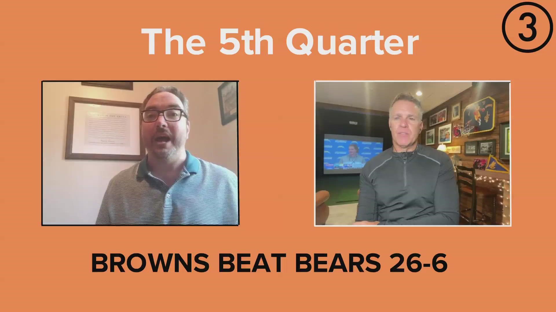 The Browns improved to 2-1 behind Myles Garrett's record-setting sack performance and a balanced offensive attack. Jay and Dino break it all down.