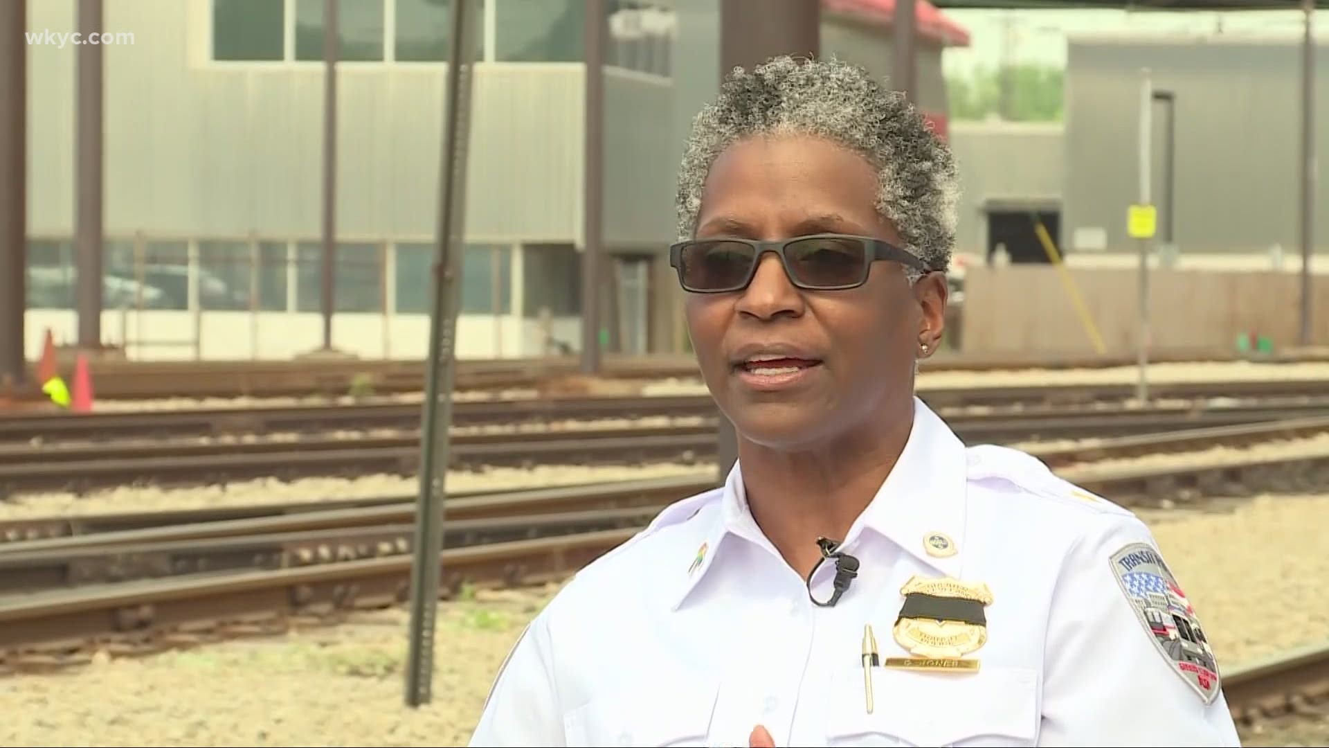 Trains are new to her, but police work is not. Deirdre Jones took the helm as the new RTA Transit Police Chief just last month after more than 30 years with CPD.