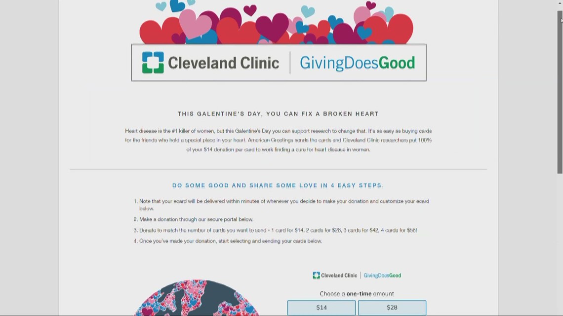 Cleveland Clinic offering 'Galentine’s Day' e-card to raise money for heart disease research