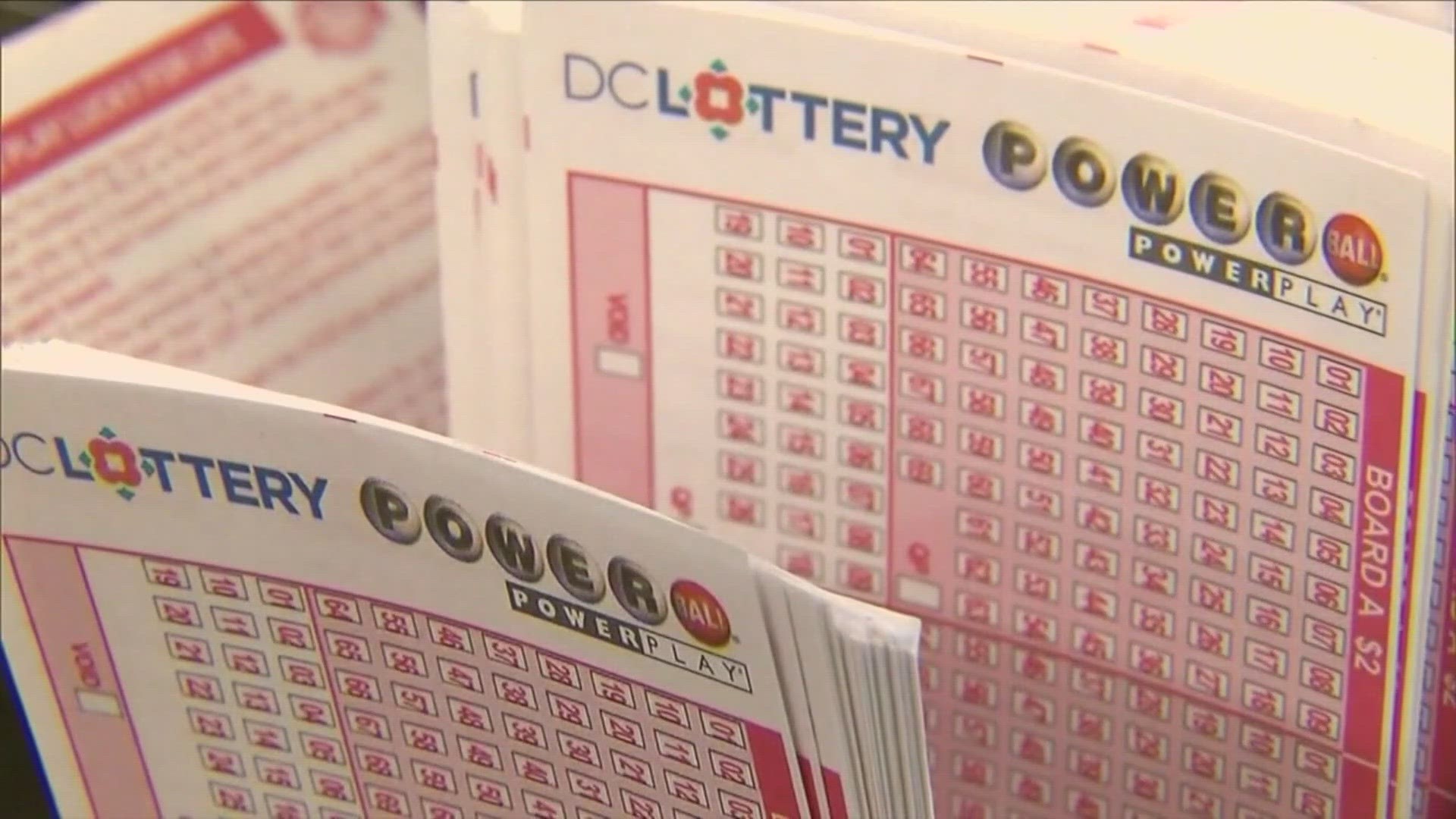 The winning numbers in delayed drawing held on Sunday are 22, 27, 44, 52, 69 with Powerball number 9.