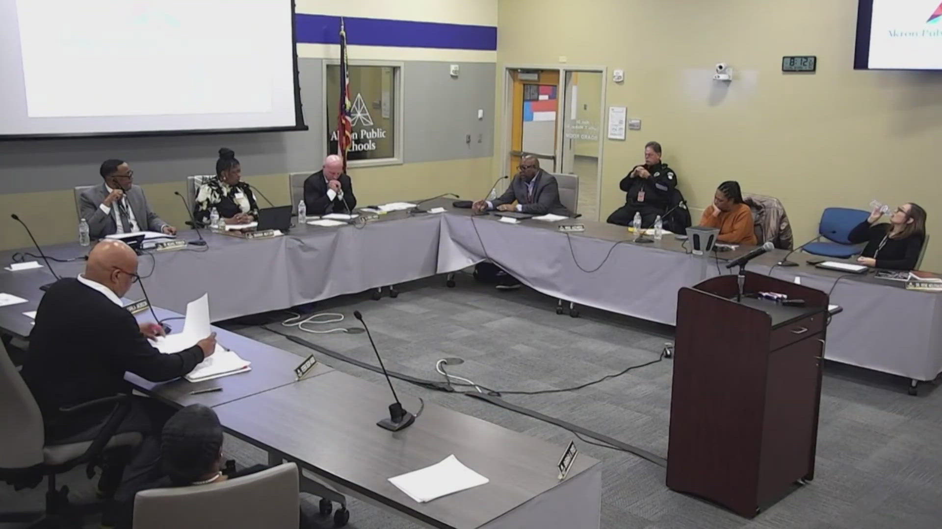 Tonight there is a vote to determine new leadership for the Akron Board of Education.  The vote comes as the district's superintendent is under investigation.