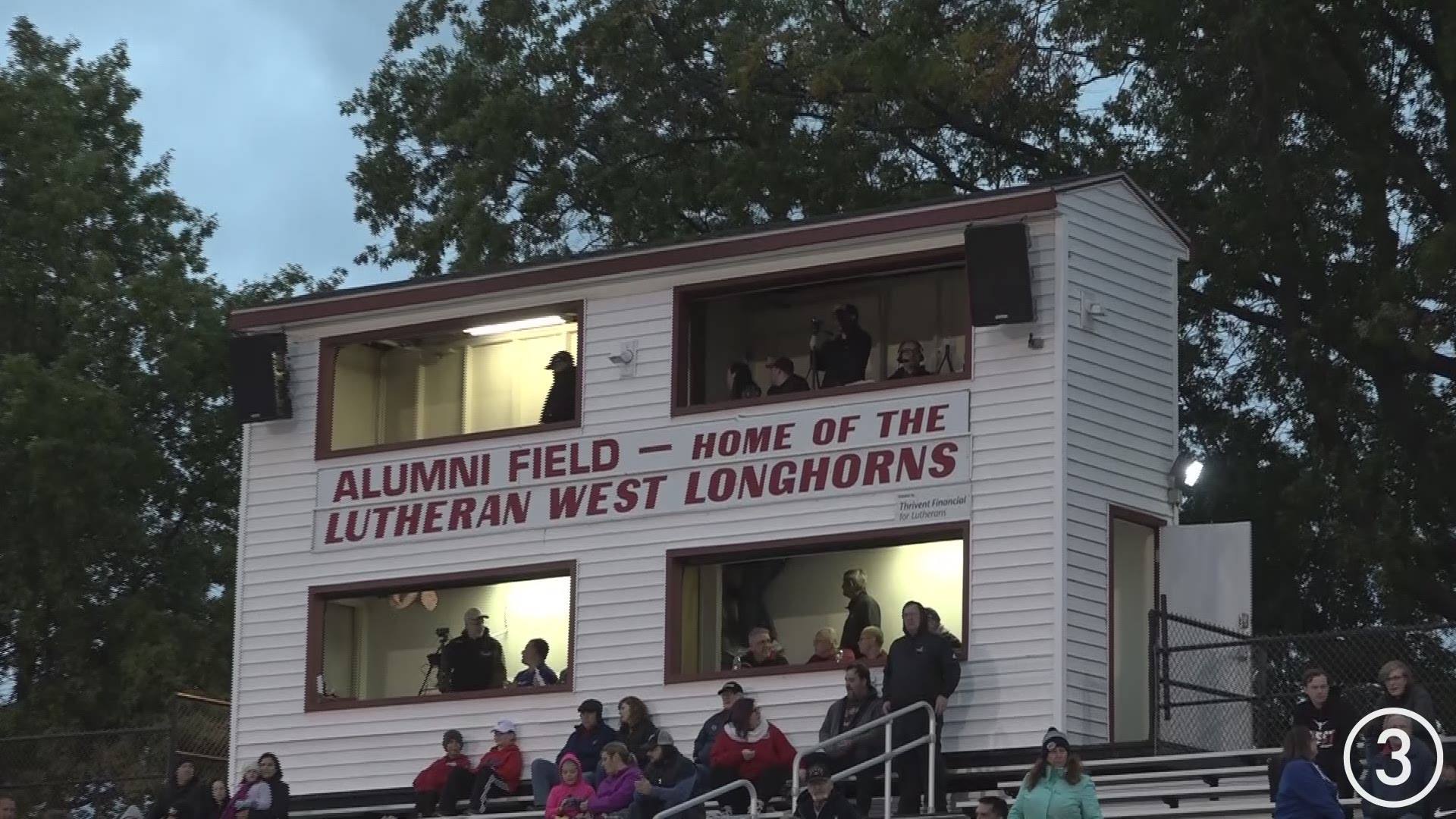 Lutheran West beats Berkshire 30-7!  Jonathan Bradley and Eddie Lewis each scored two touchdowns for the Longhorns.