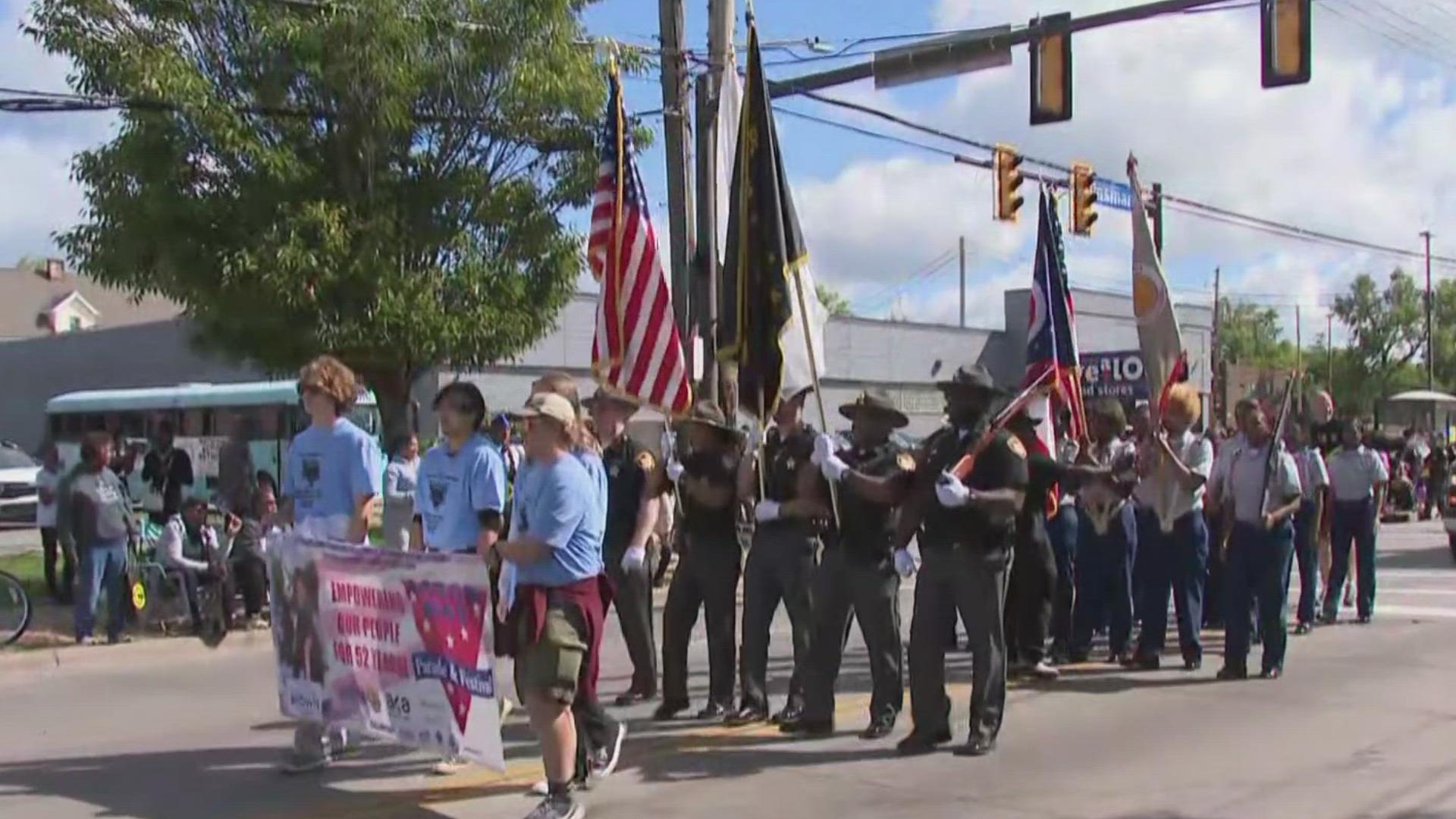 Here are the opening moments from the 2024 Labor Day parade in Cleveland.