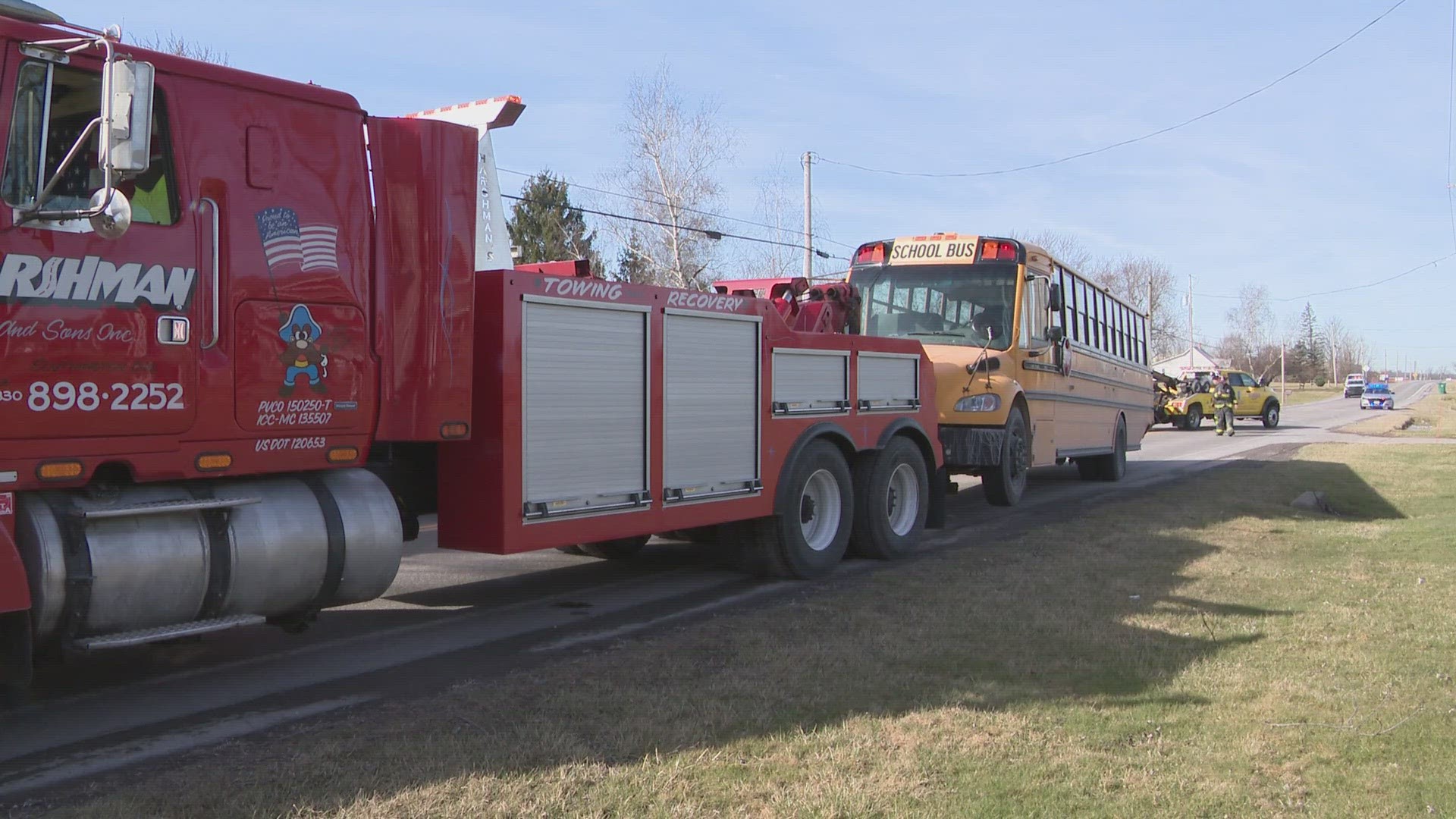 State Route 87 has reopened after being closed due to the bus crash.