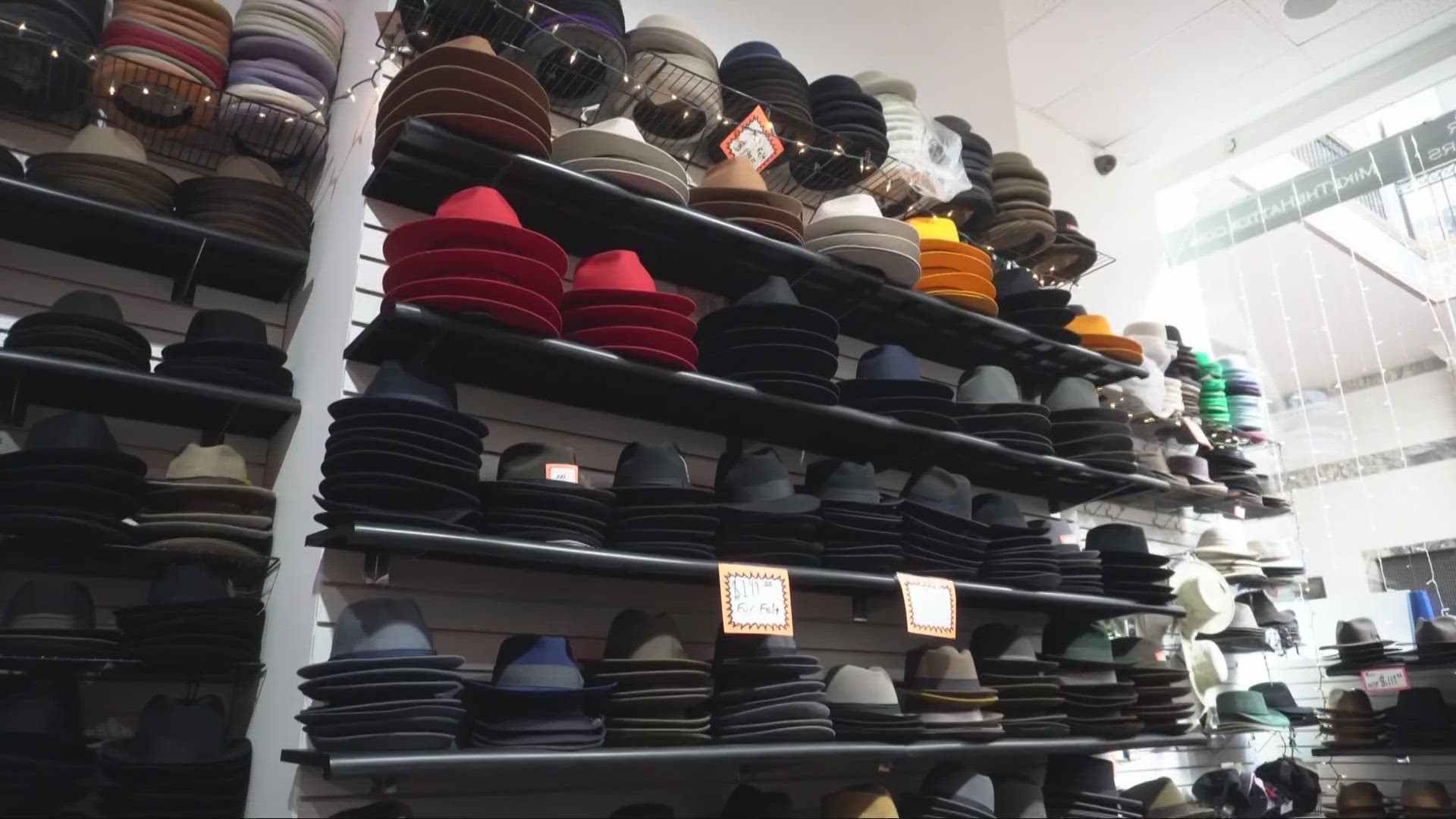 "Our tagline is 'hats are back,' but we never think they left."