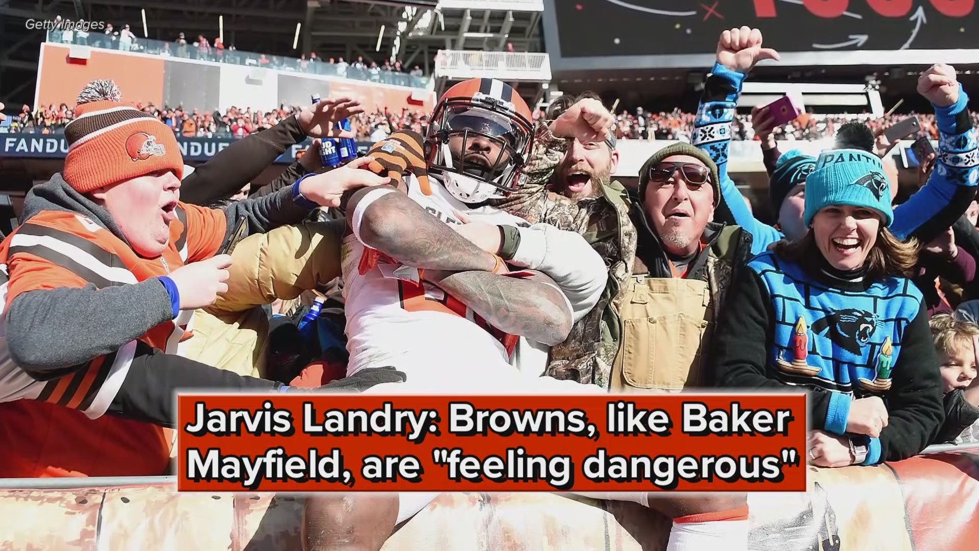 Jarvis Landry: Browns, like Baker Mayfield, are "feeling dangerous"