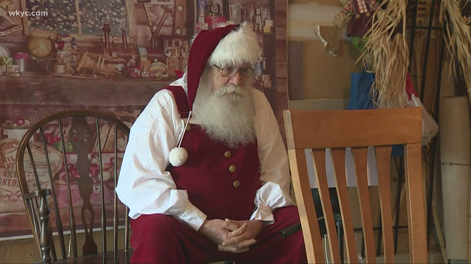 Santa is working to help spread cheer and lift spirits during this time of uncertainty -- even if Christmas is still months away.