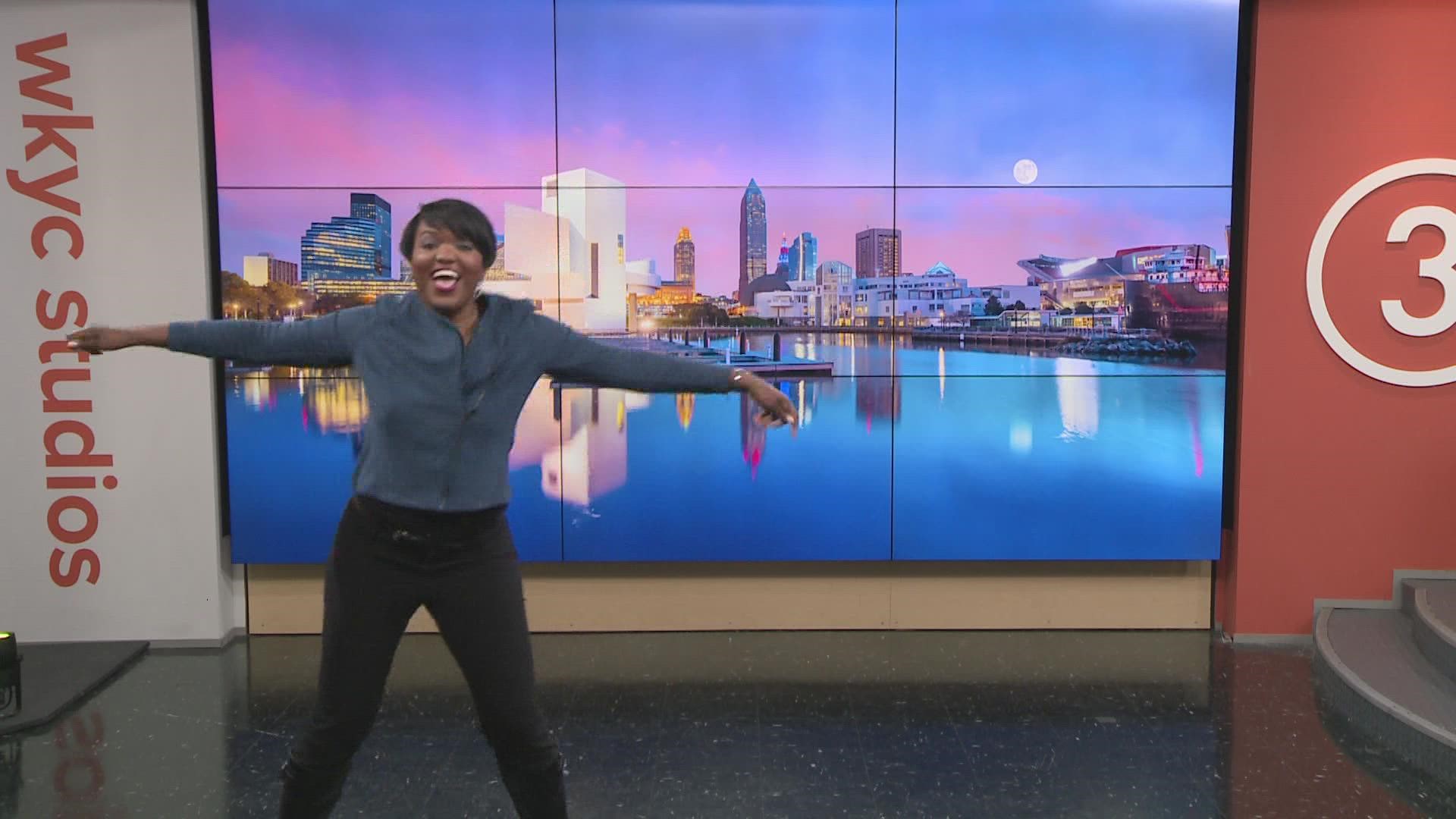 This is awesome! Check out these dance moves!
