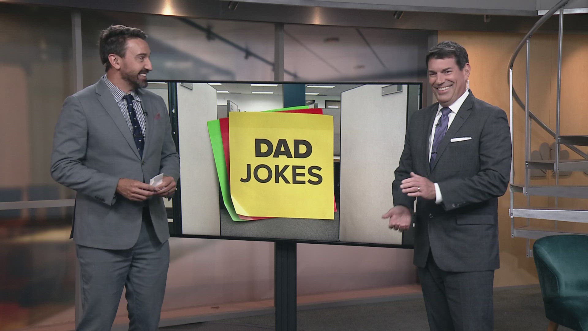 What do you call a lonely cheese? That's one of today's dad jokes with Matt Wintz and Dave Chudowsky here at WKYC Studios in Cleveland.