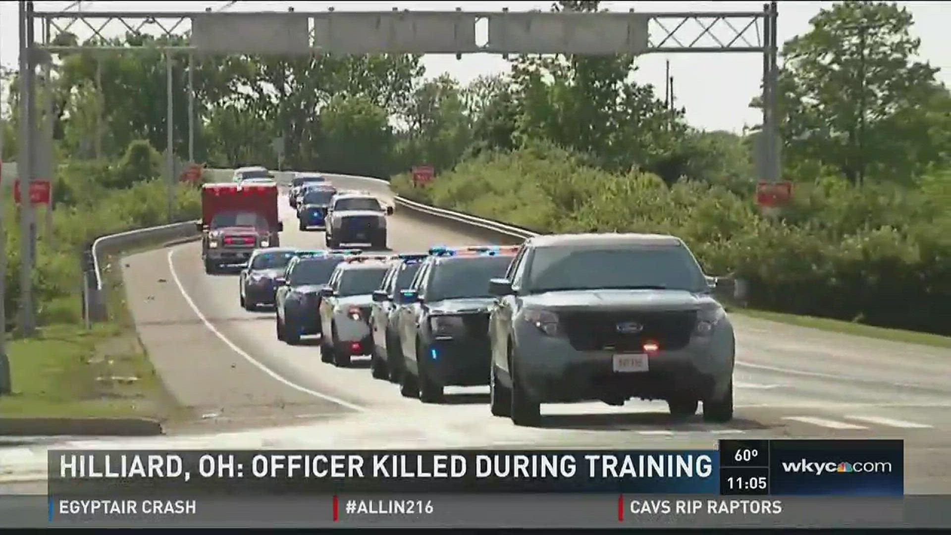Columbus officer killed in motorcycle crash during training | wkyc.com