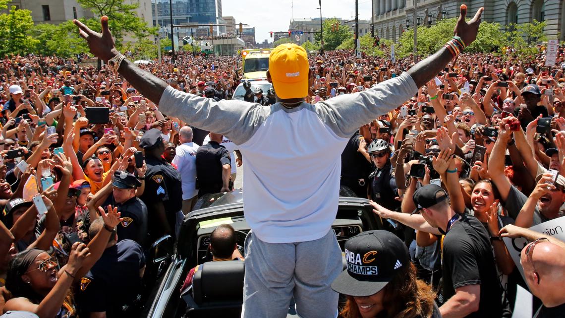 Cavs NBA championship parade 2016: As it happened (photos, videos) 