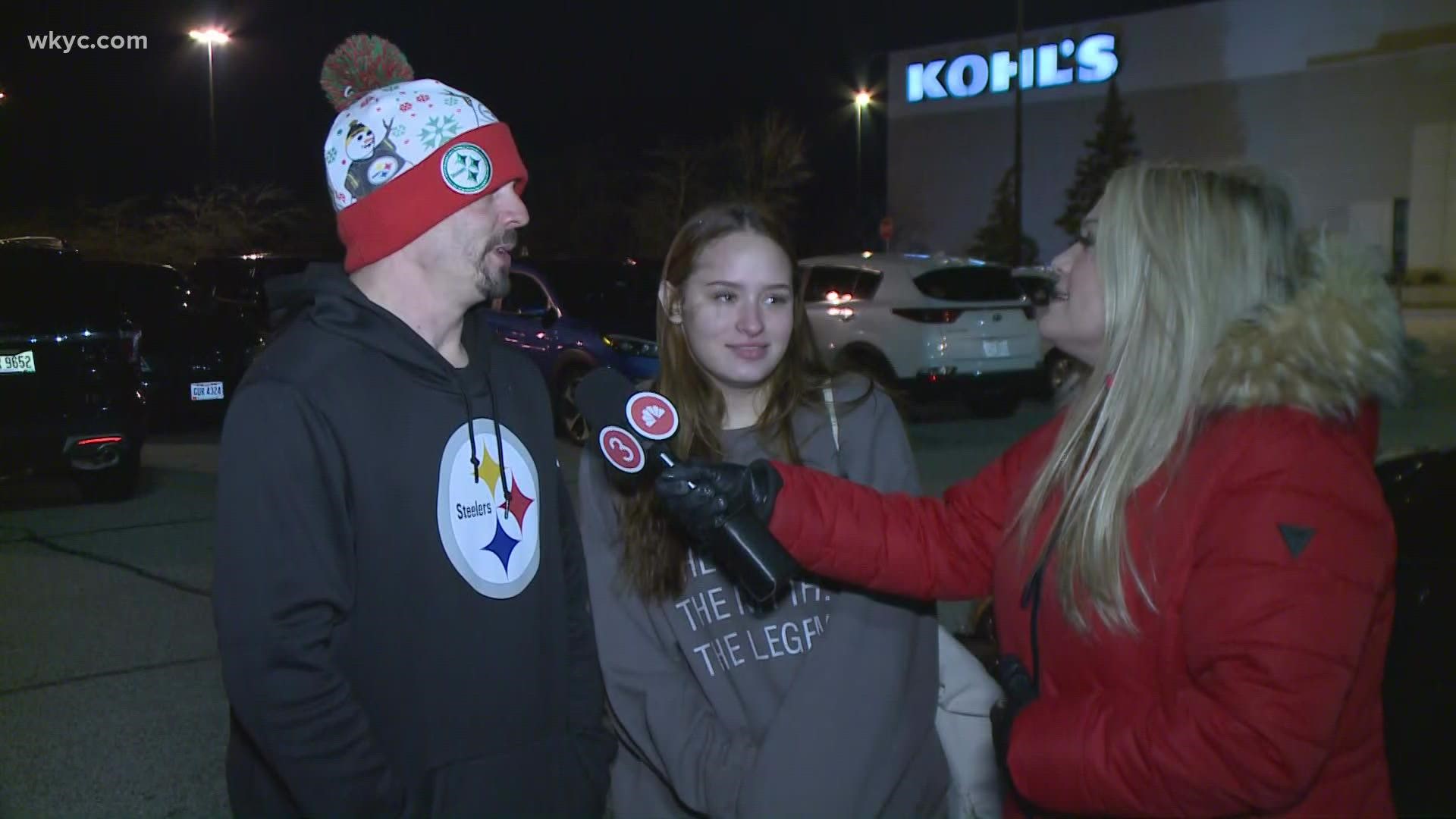 We talk with a pair of early morning Black Friday shoppers who explain why it has become a family tradition.