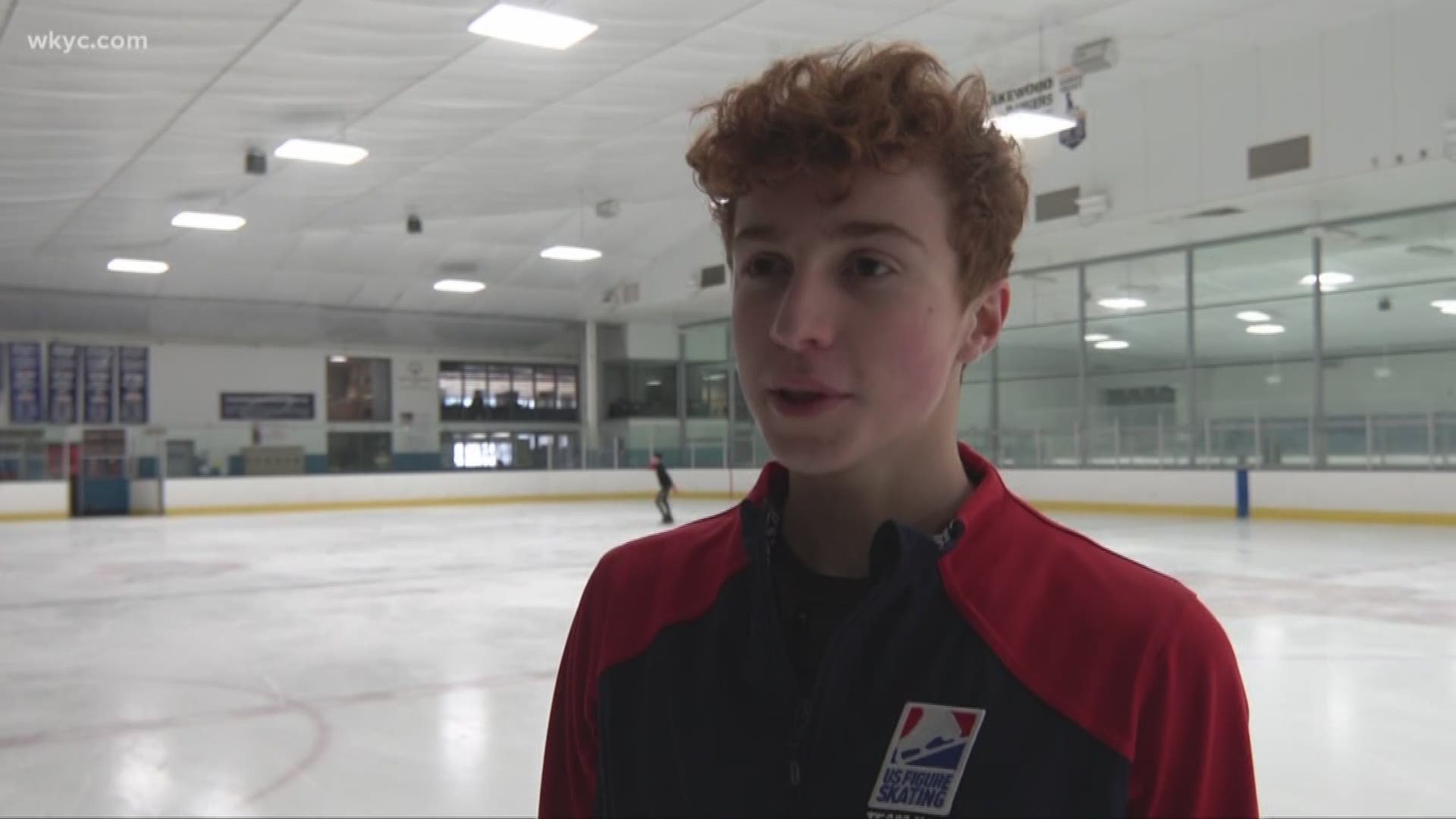 Meet Matthew Nielsen, a local figure skater who's heating up rinks around the world. Andrew Horansky reports.