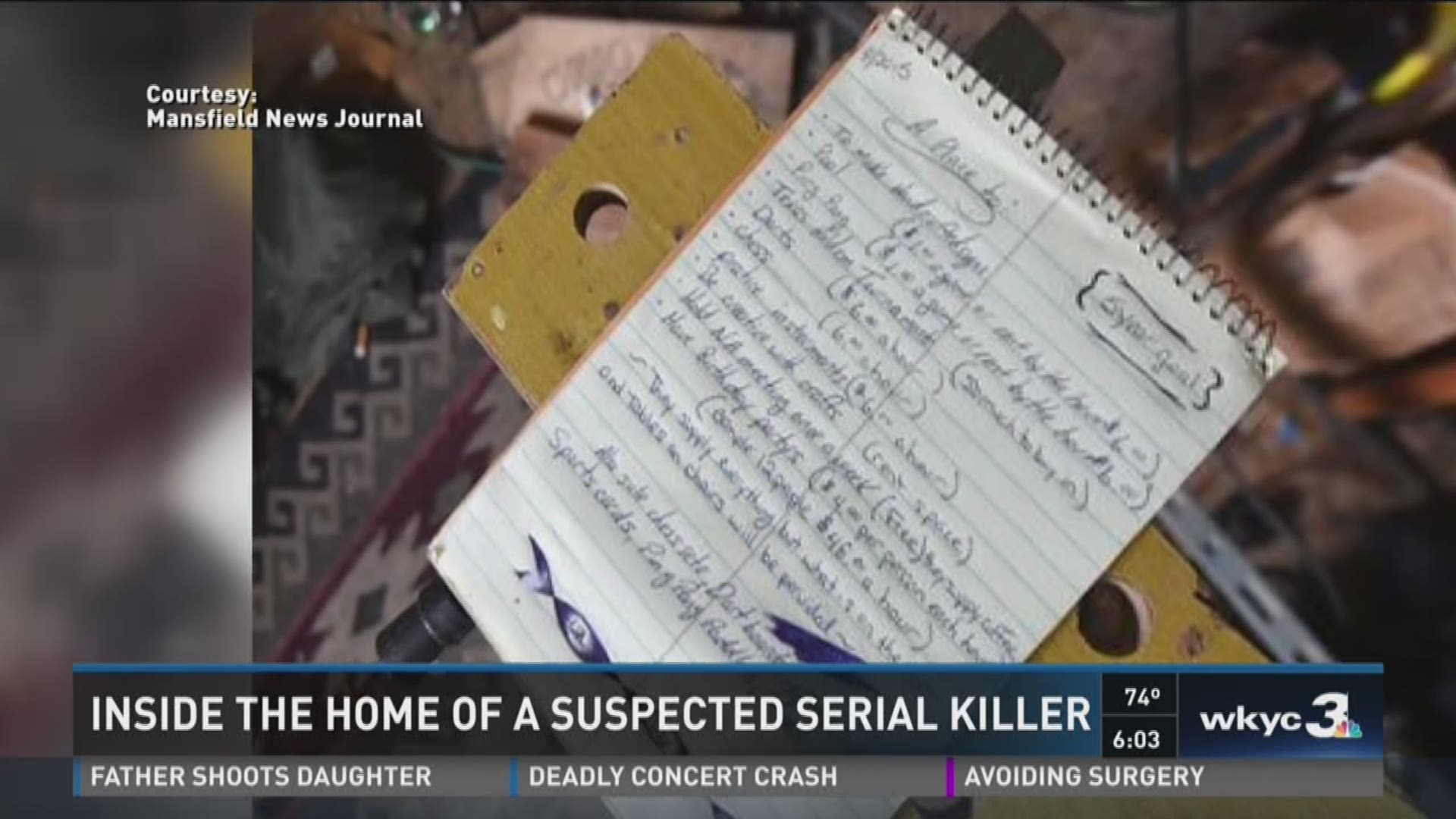 Inside the home of a suspected serial killer