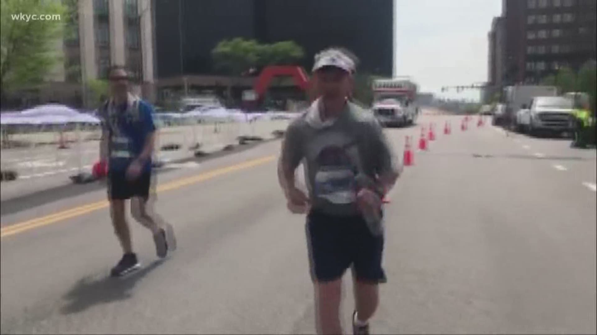 82-year-old legacy runner finishes 42nd Cleveland Marathon