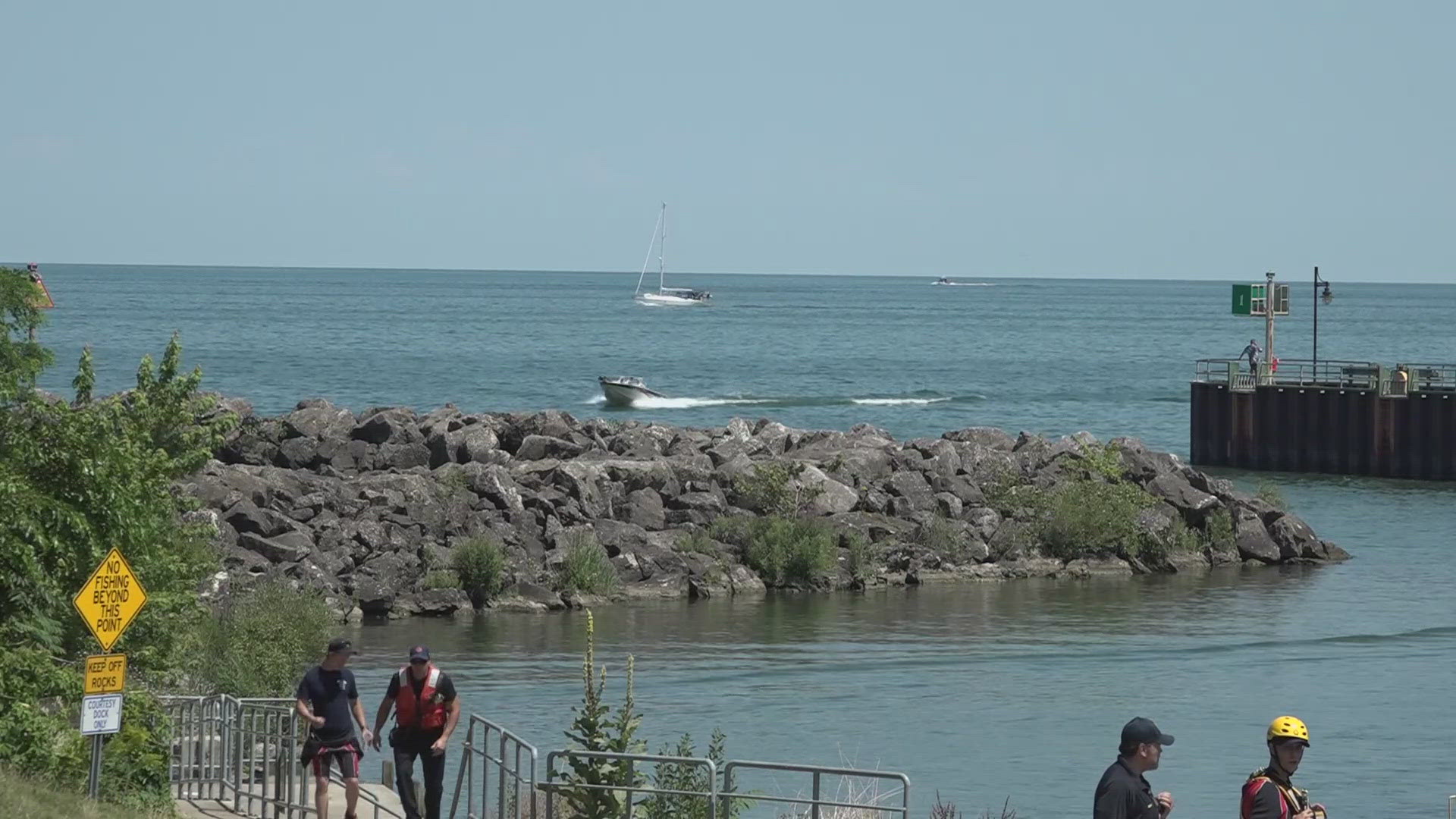 Investigators believe the victim, a 65-year-old man, entered the water from the Lorain Boat Launch. No additional victims were found.