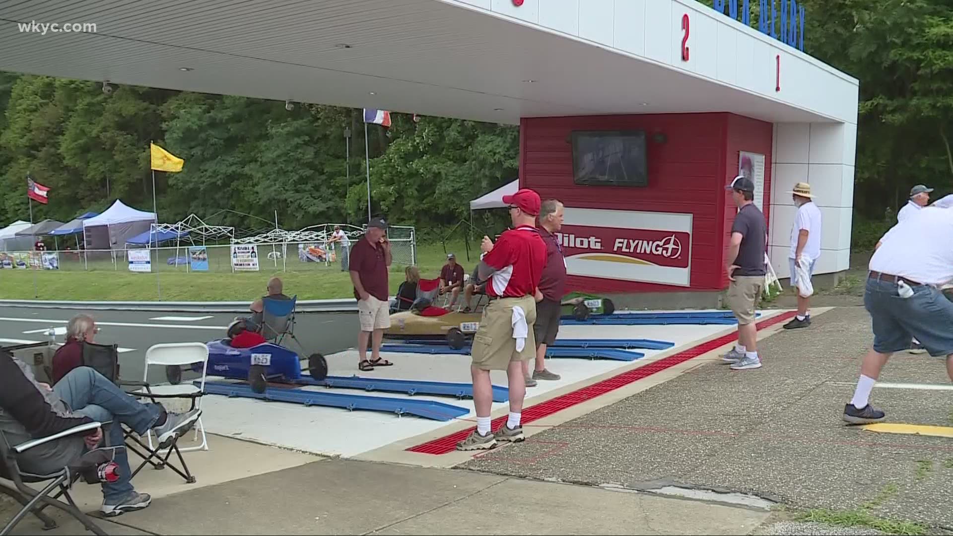 After a year off, the 83rd annual First Energy All American Soap Box Derby took place today.