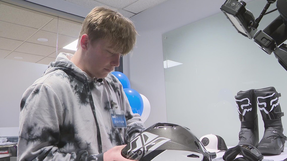 Make-A-Wish gives 19-year-old Ohio man battling cancer a dirt bike