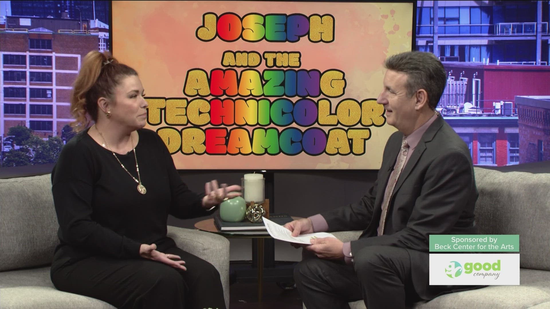 Joe talks with Mary Bridget Davies about the upcoming show "Joseph and the Amazing Technicolor Dreamcoat" Sponsored by: The Beck Center for the Arts