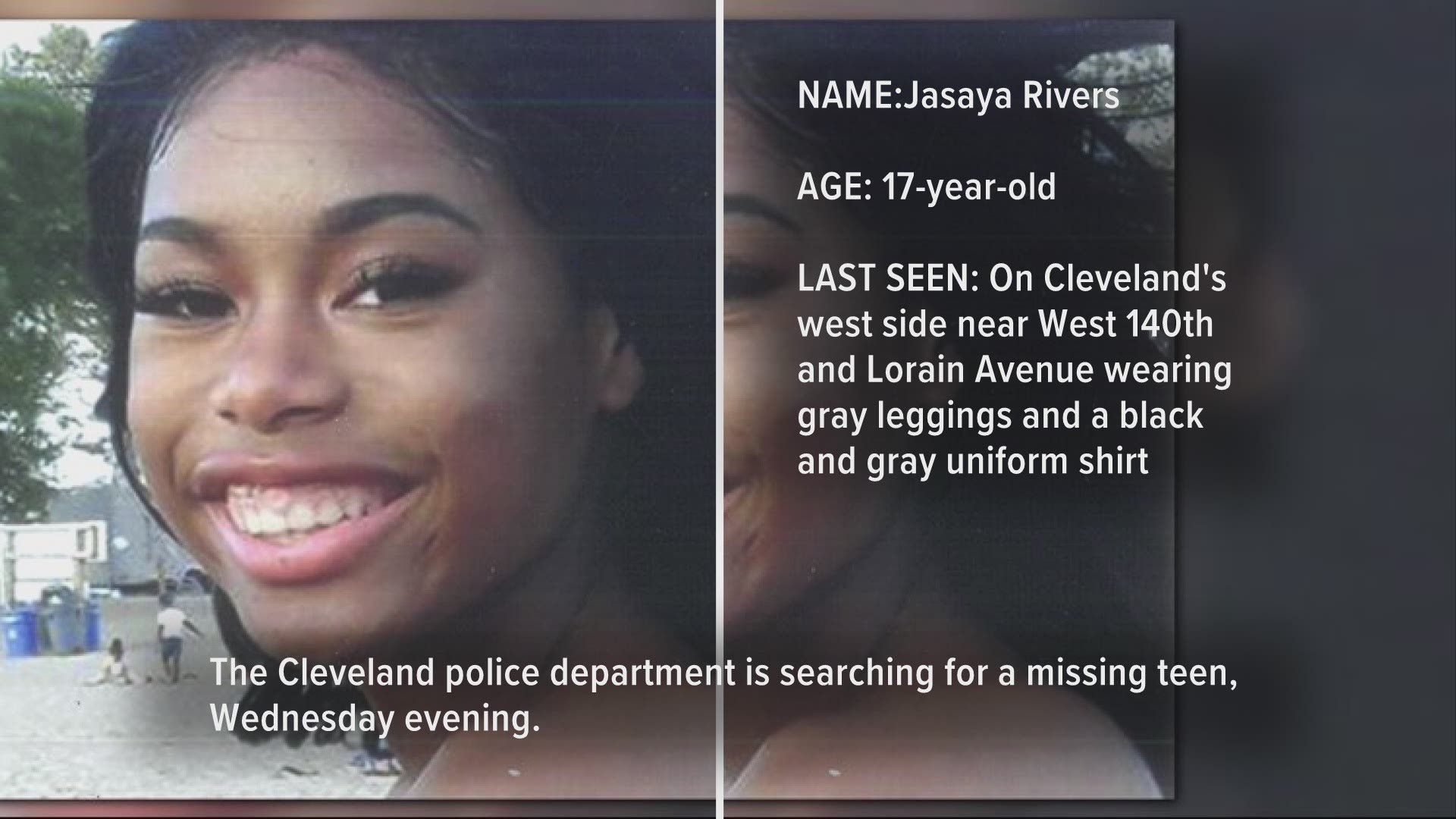 Cleveland Police seek help in locating missing 17-year-old girl