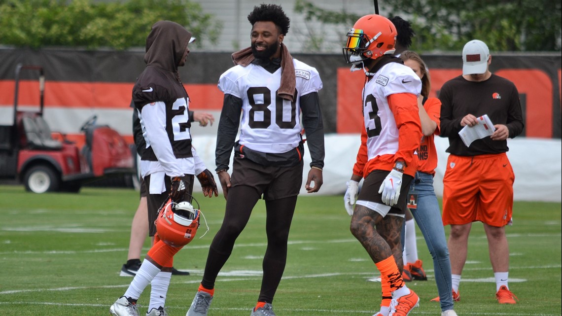 Browns' WR Rashard Higgins ready to step in for Odell Beckham Jr.