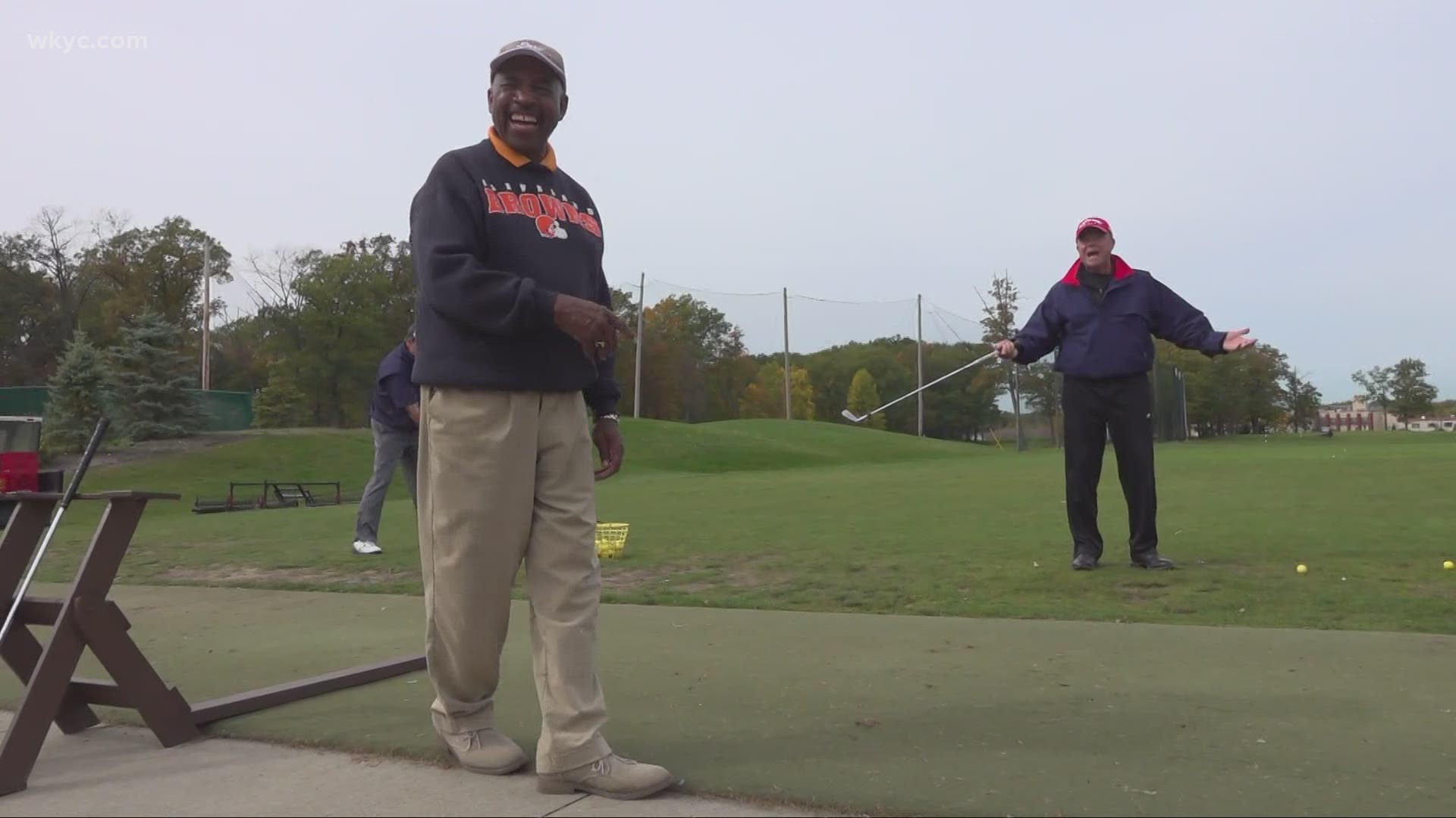Cecil King, 82, works on a golf course. He can help explain golf, but he knows much more about life, and love. Lindsay Buckingham reports.