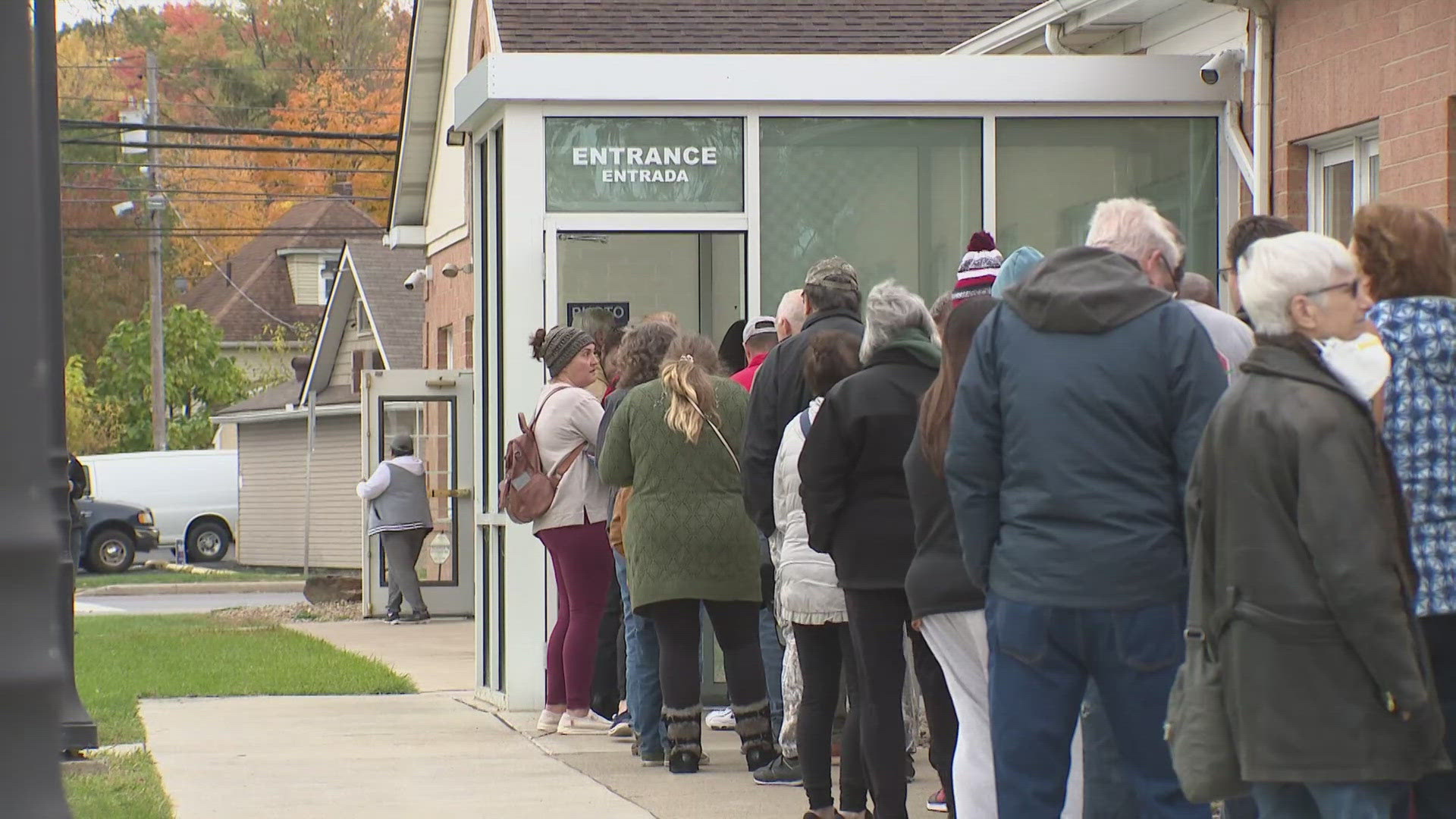 Voters told 3News everything from the presidential race to Ohio Issue 1 to the Senate race to local issues was driving them to the vote early.