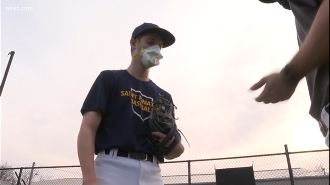 St. Ignatius baseball player returns to field after stroke