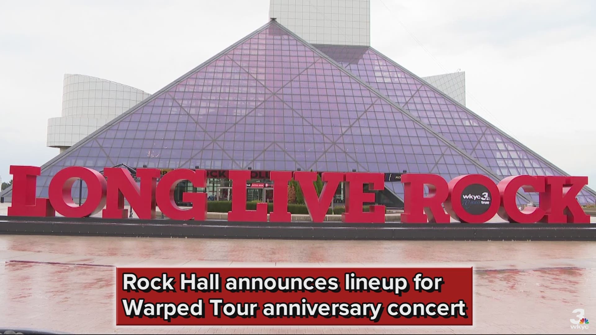 The concert will kick off the opening of the new Warped Tour exhibit.