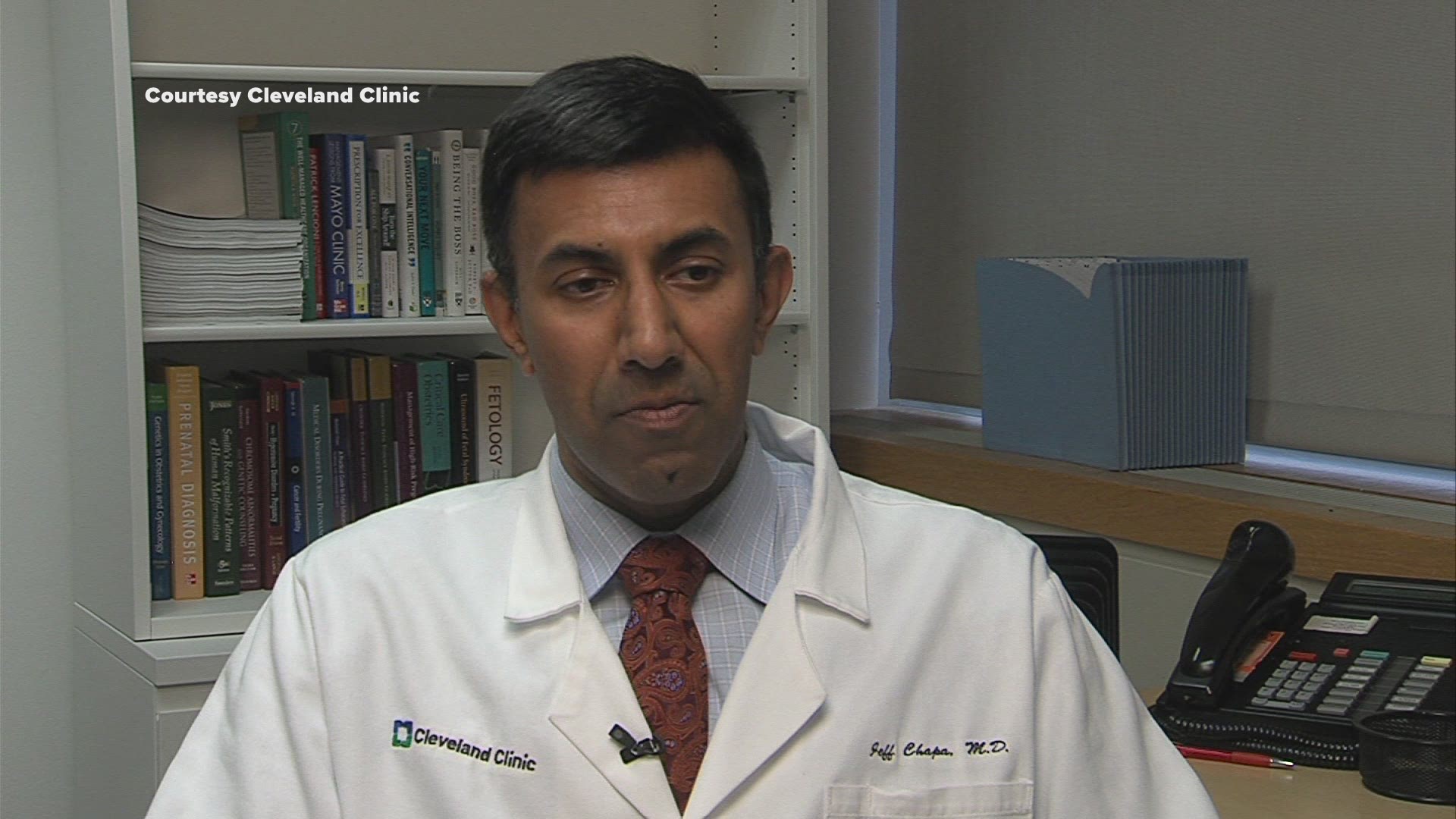Dr. Jeffrey Chapa discusses Cleveland Clinic research that shows the risks of flu in pregnant women.