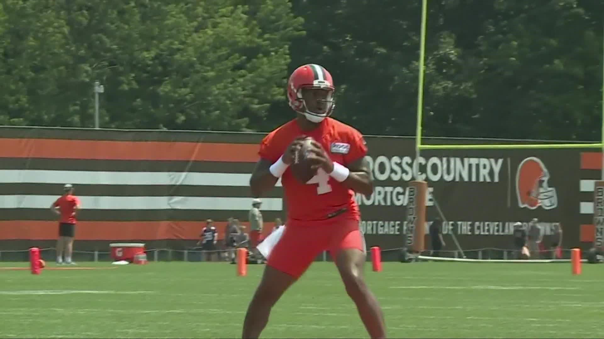 Uncertainty around Deshaun Watson's suspension continues to swirl as the Browns' preseason opener approaches. 3News Sports Anchor Nick Camino reports.