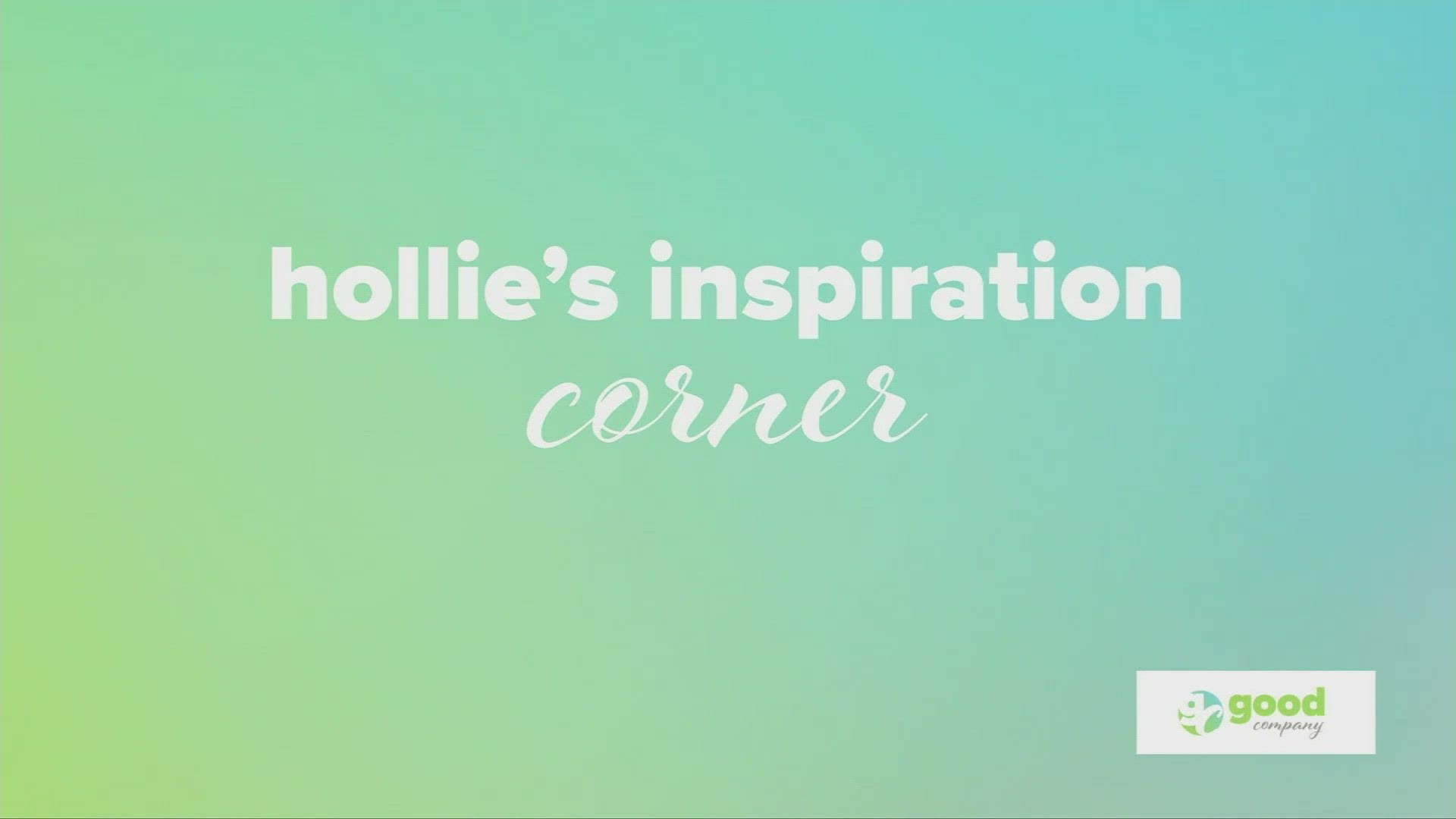 Hollie gives us some inspiration about making it through the sad and rainy days to the next sunny day.