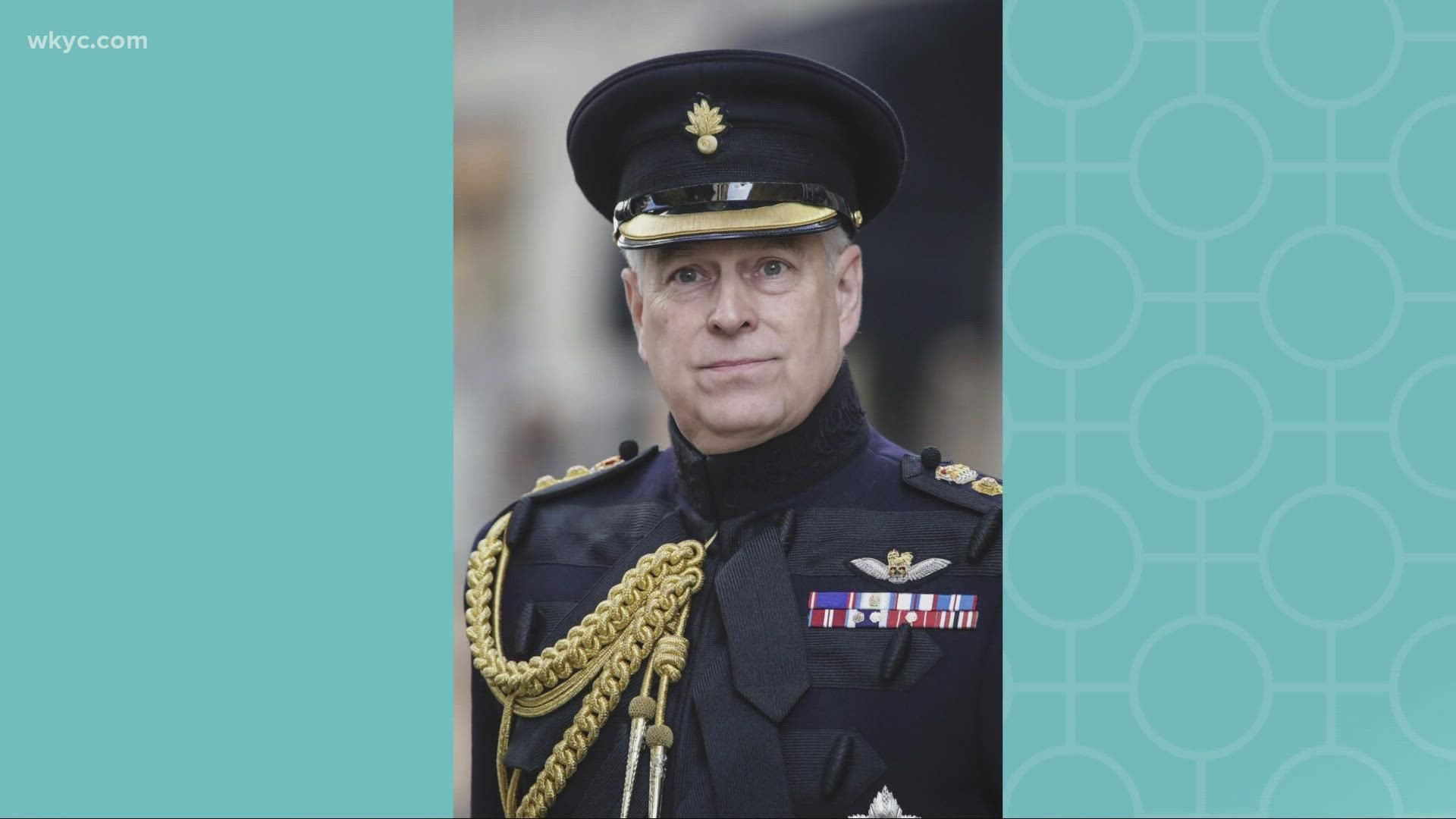 Prince Andrew, also known at the Duke of York, has been stripped of his military titles and charities.