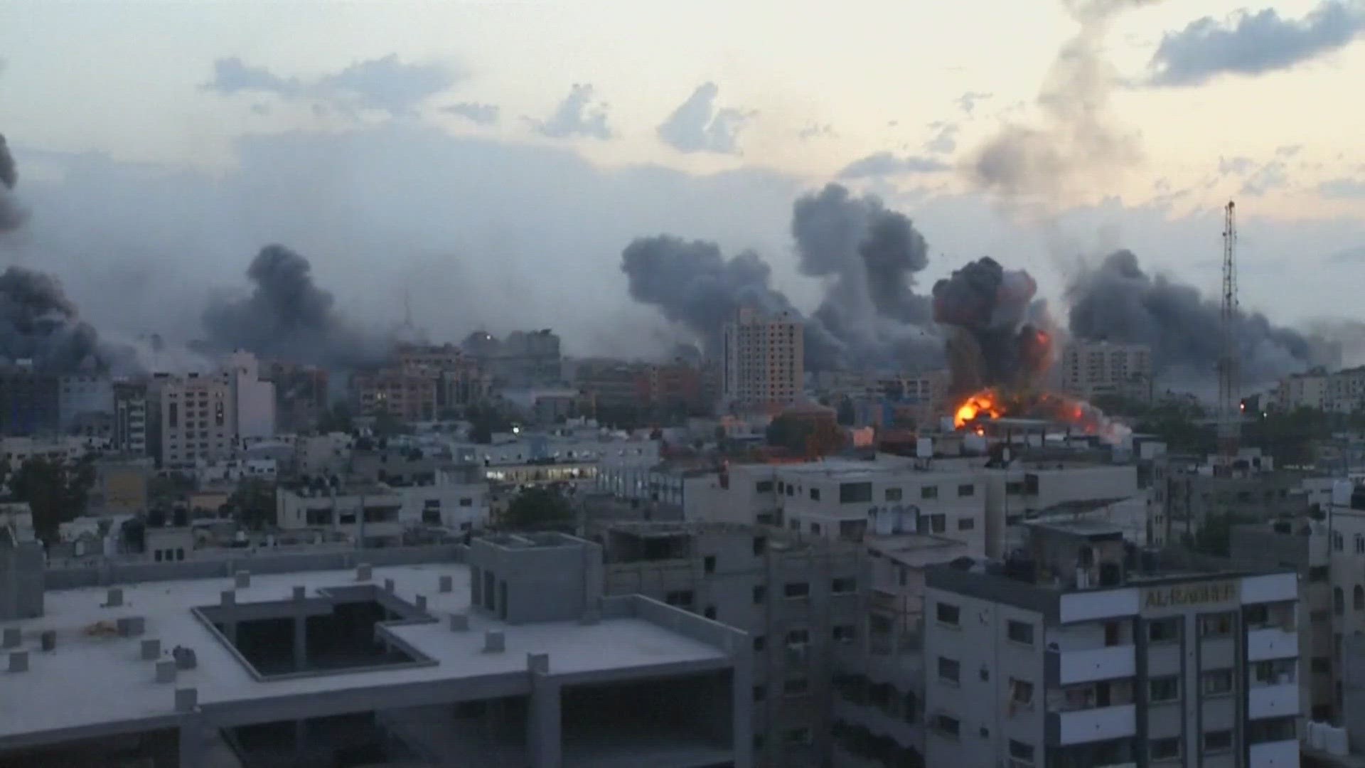 Death toll nears 1,400 as Israel vows complete siege of Gaza.