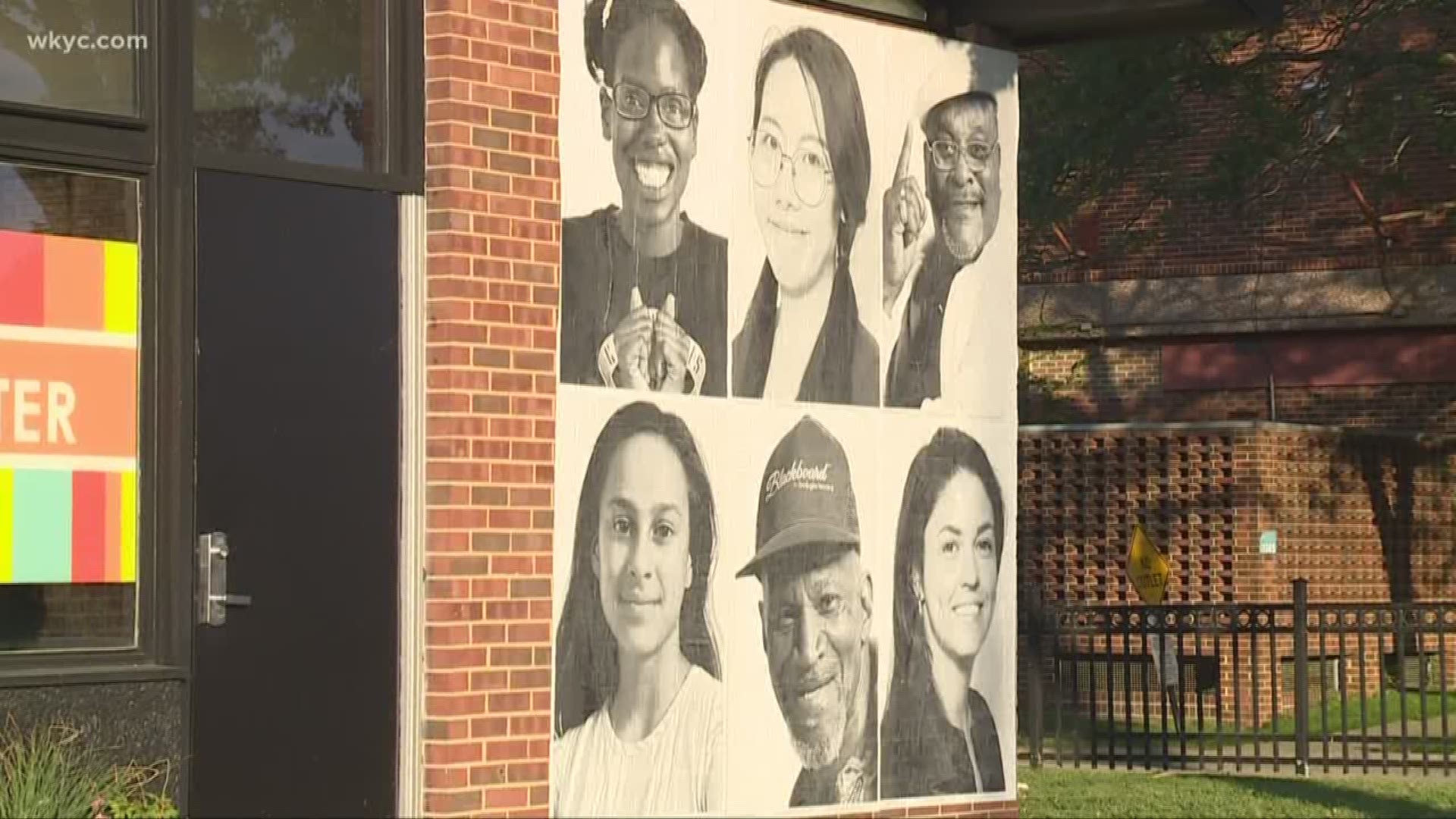 Creators of a new art exhibit in Cleveland's Ohio City neighborhood are hoping it's a driving force to build more unity.