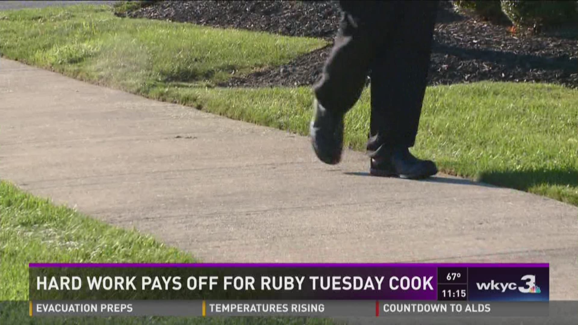 Police officer sparks hard work pay off for Ruby Tuesday cook