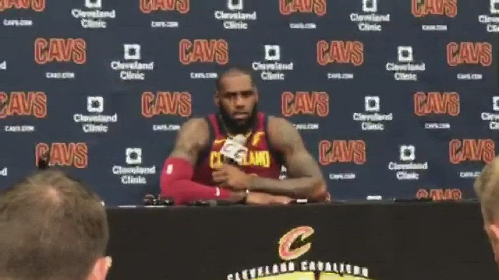 LeBron James discusses his 2018 free agency and addresses whether or not he still intends to finish his career in Cleveland.