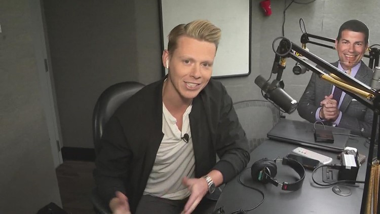 3News' Austin Love fills in as guest host on Q104 in Cleveland