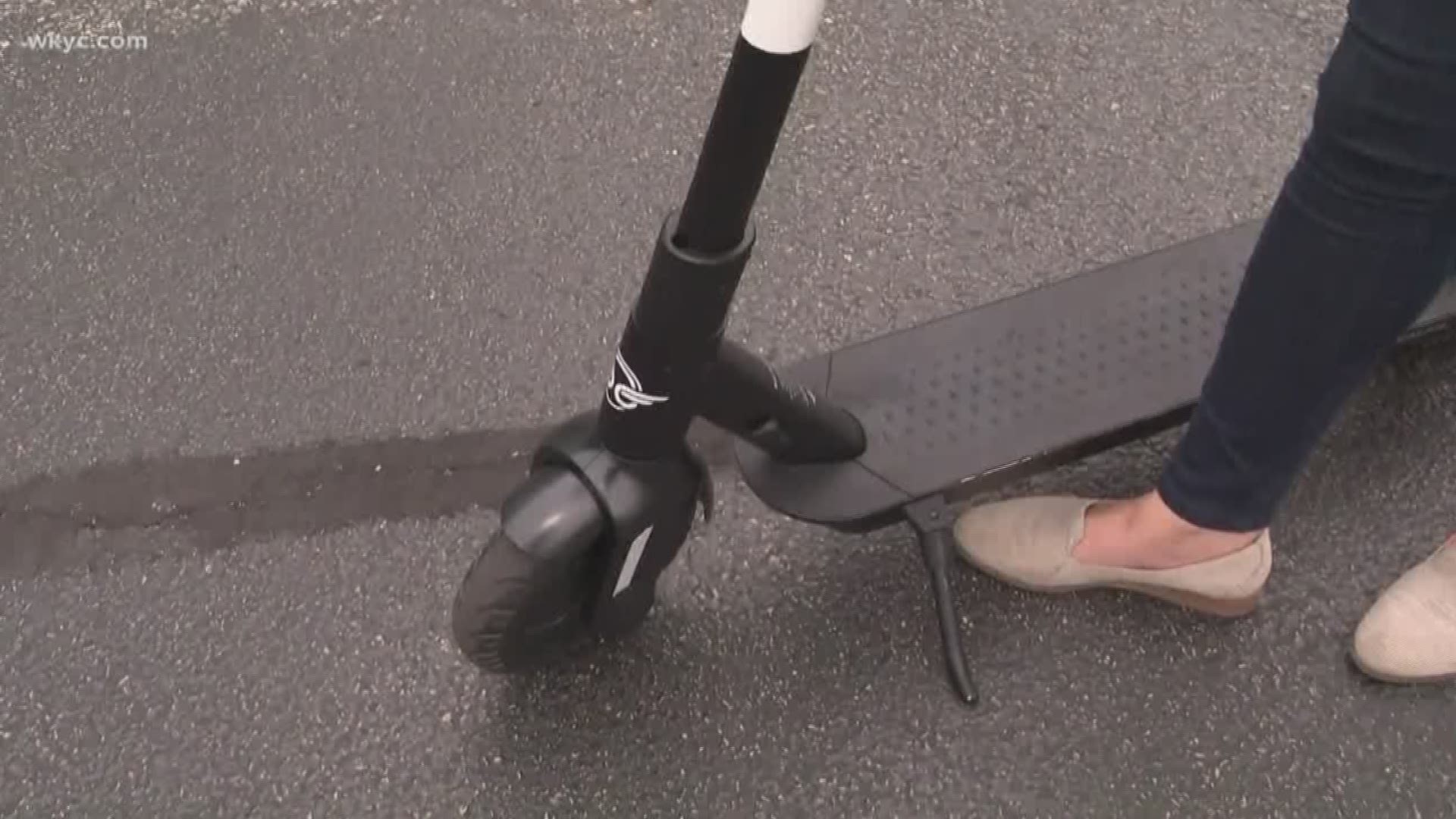 Cleveland put the brakes on bringing in those dockless scooters about a year ago, now they're back after the city passed new regulations to take extra safety precautions.
