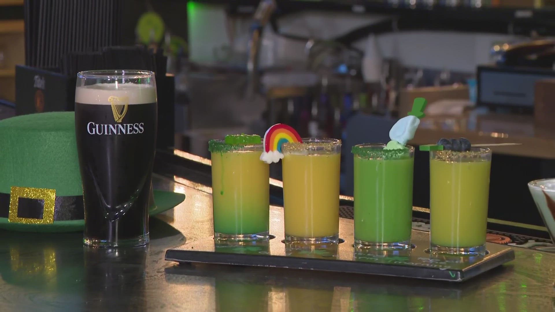 9ers Diner and Pub has many specialty drinks for St. Patrick's Day.